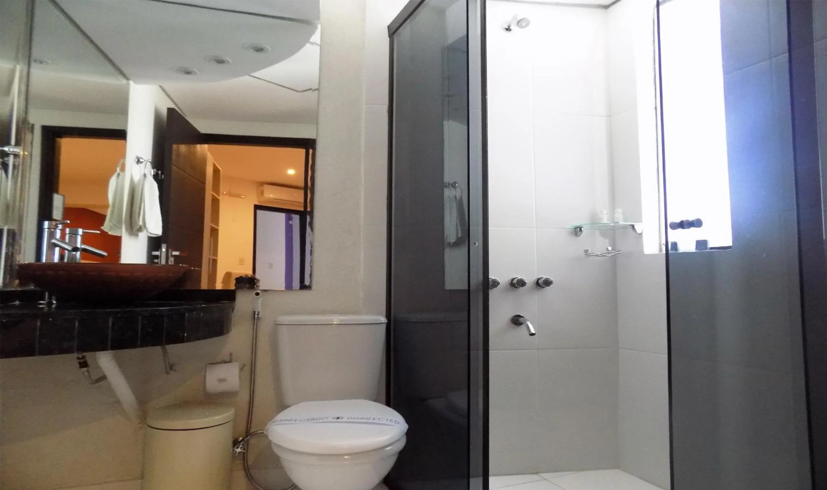 Bathroom in Danieri Asunción Hotel