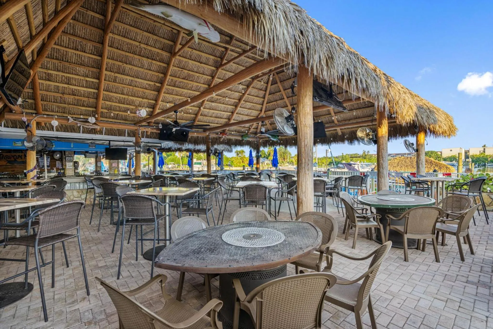 Dining area in Bay Breeze