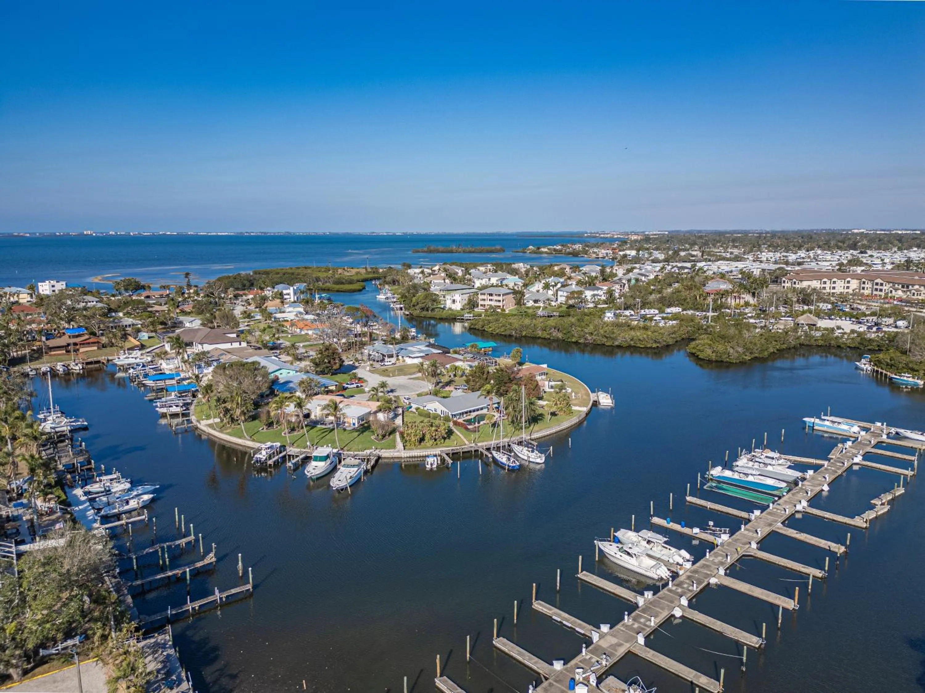 Natural landscape in Bay Breeze