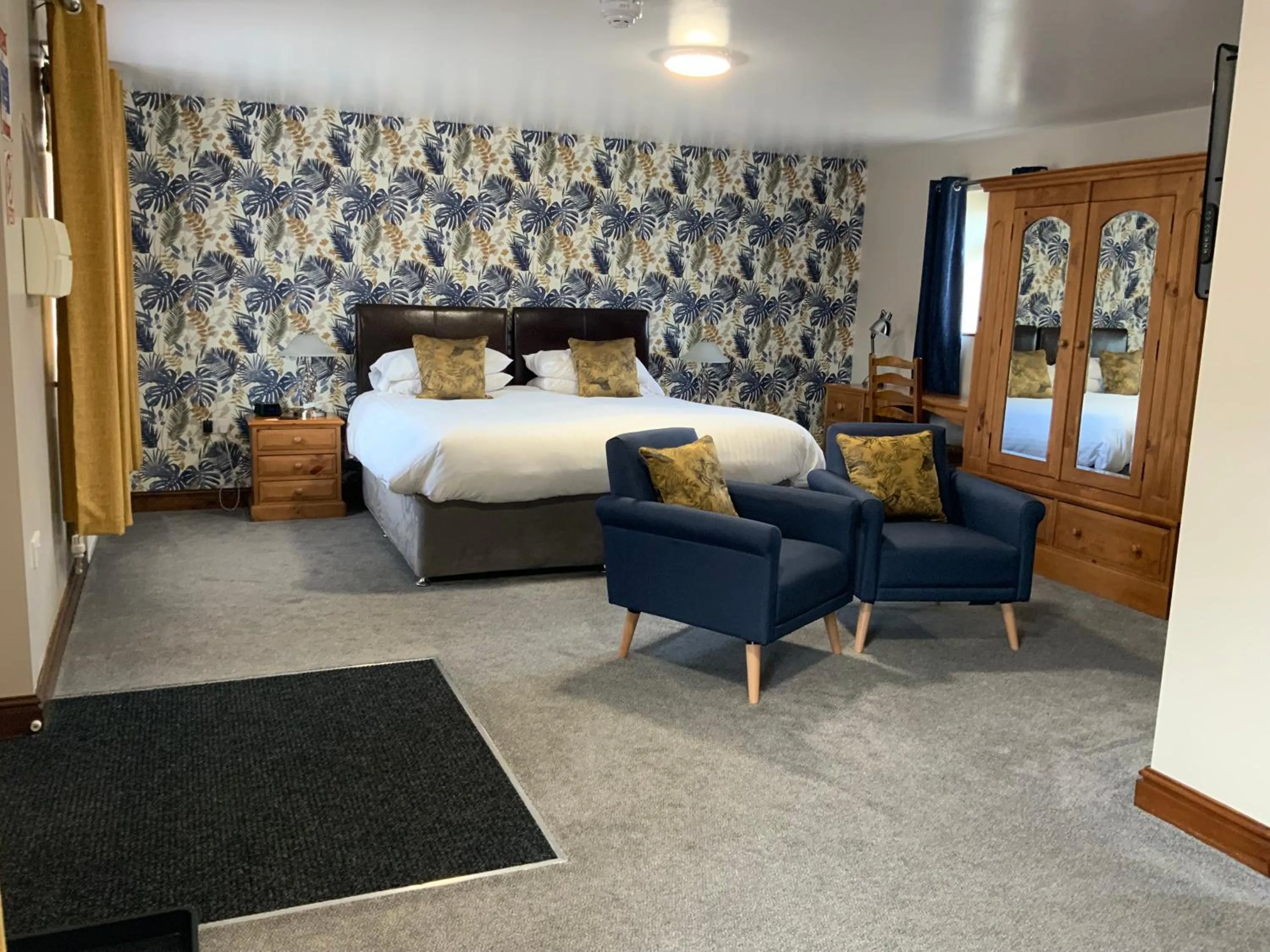 Bed in The Red Lion Inn Partney