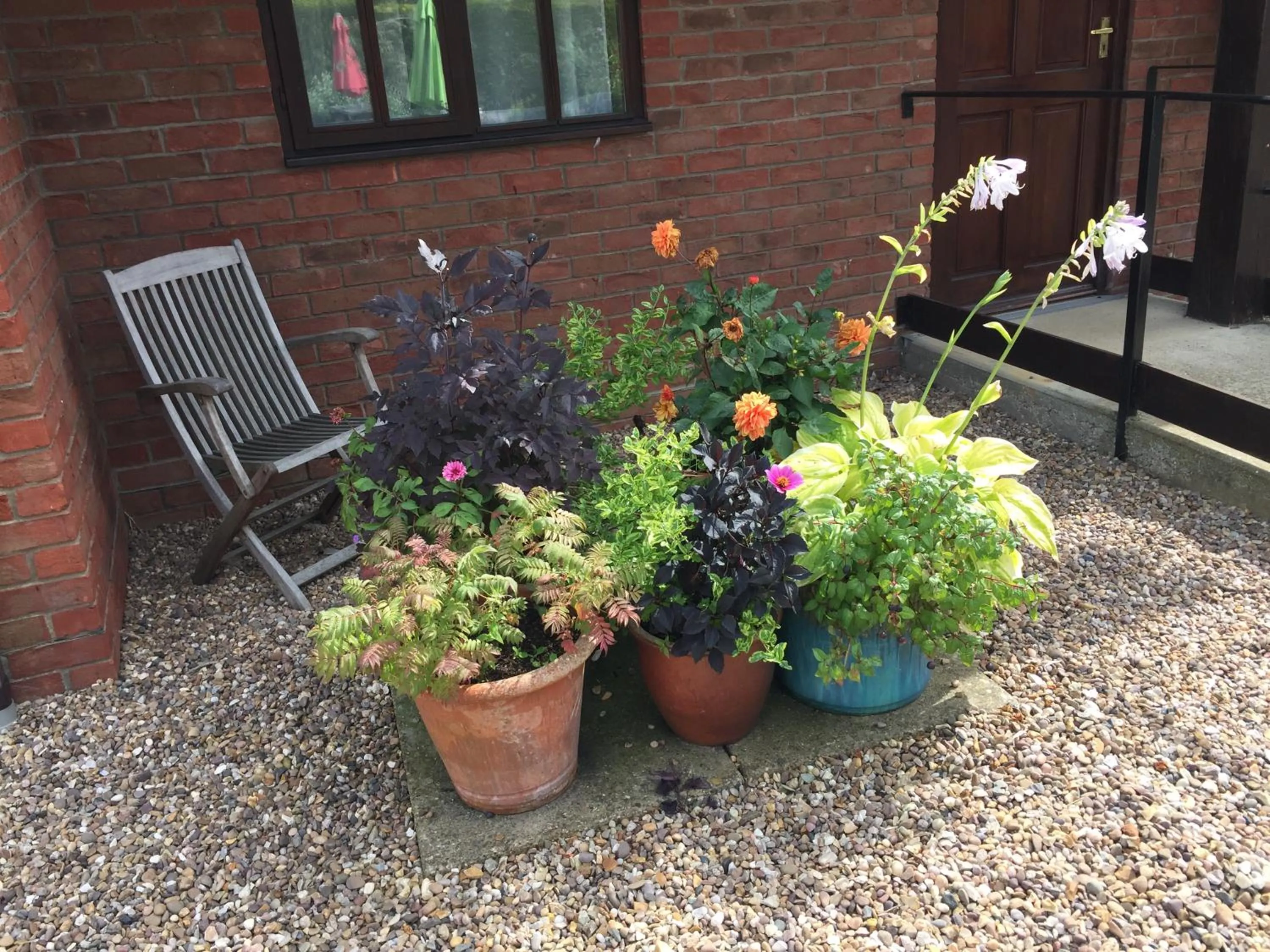 Garden in The Red Lion Inn Partney