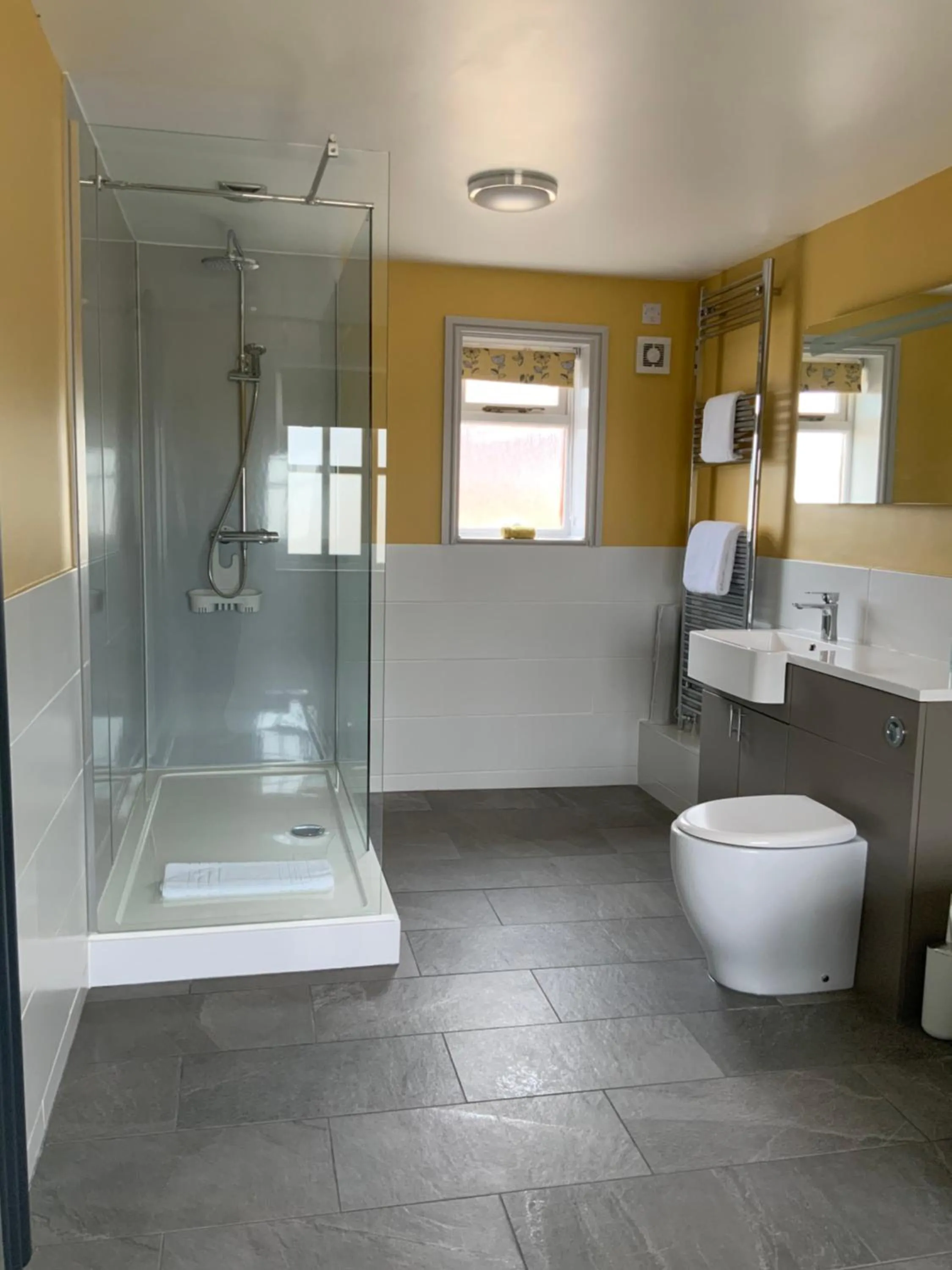 Shower in The Red Lion Inn Partney