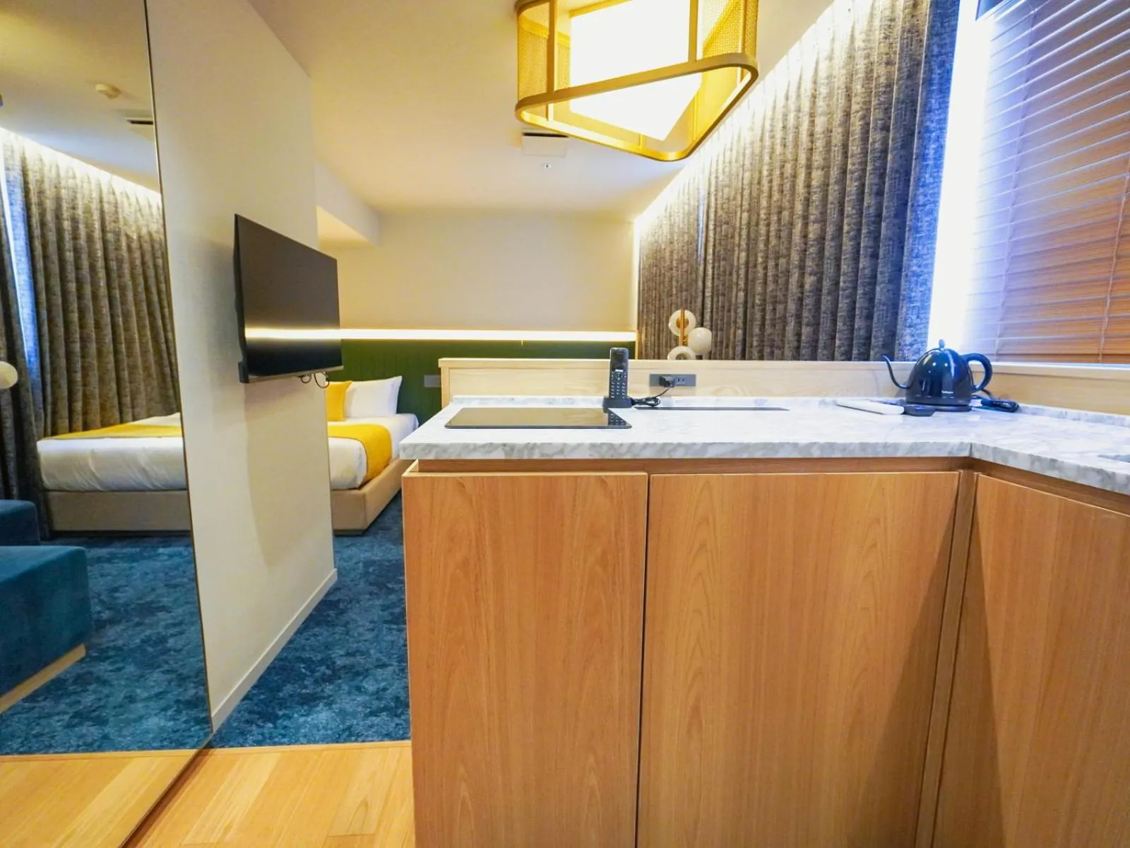 Kitchen or kitchenette in The GALA Hotel Umeda