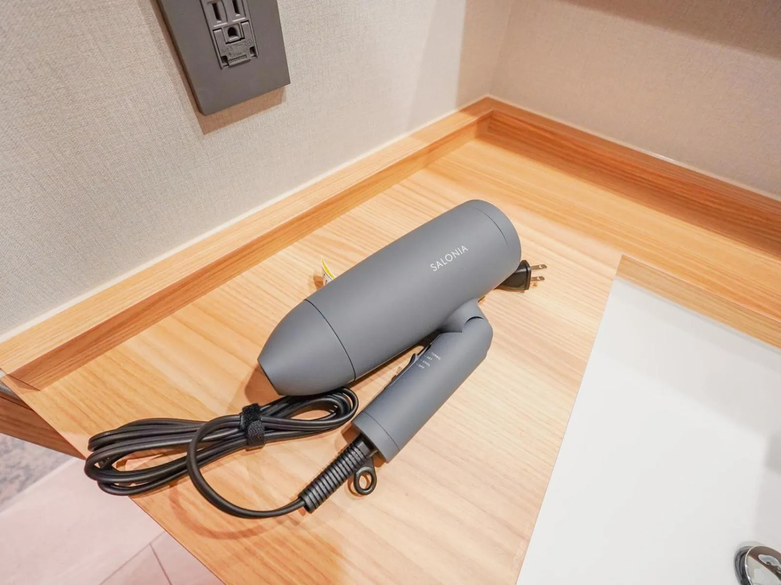 hair dryier in The GALA Hotel Umeda