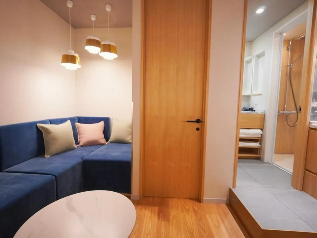 Living room, Bed in The GALA Hotel Umeda