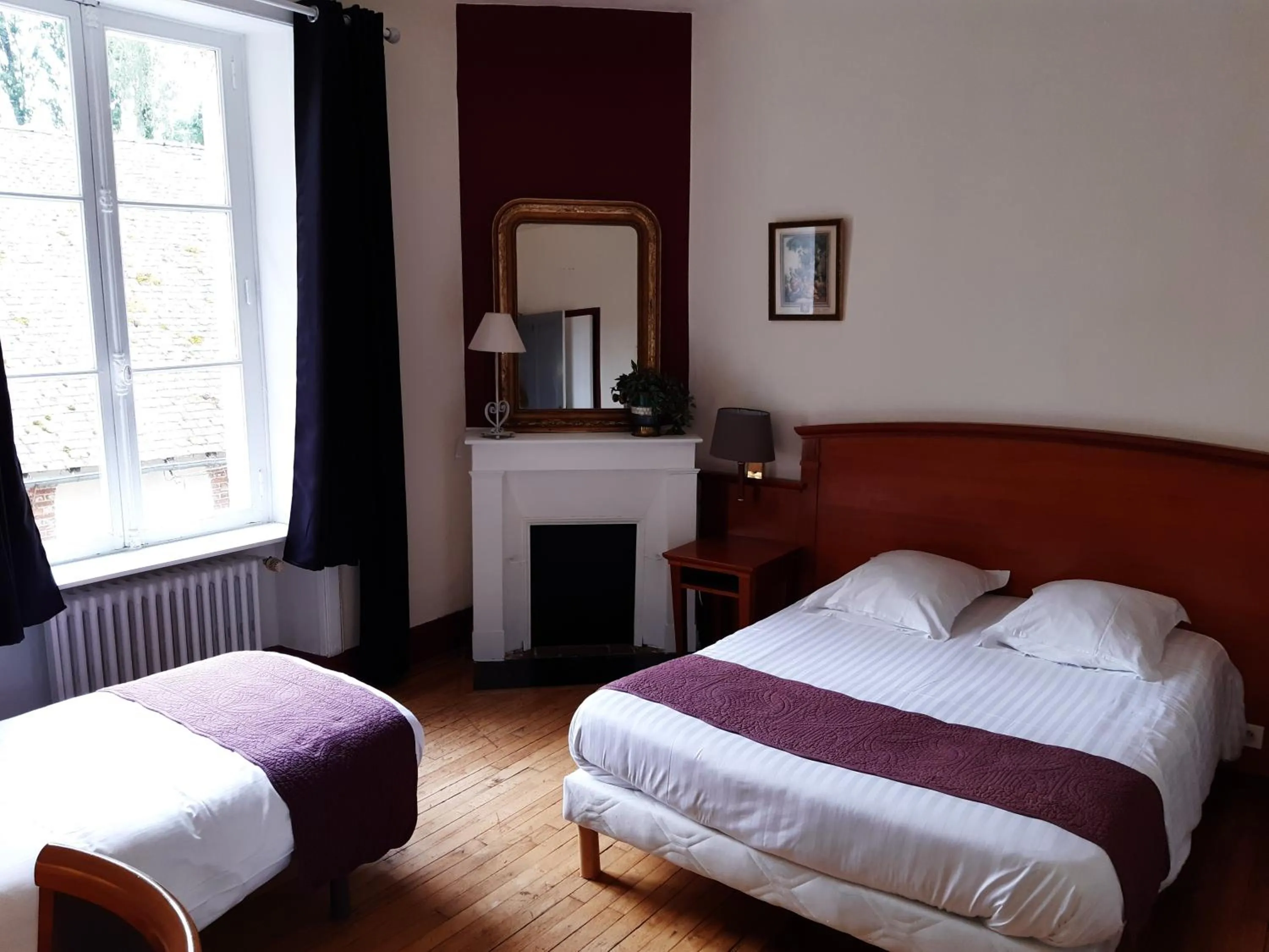 Bed in Auberge de la marquise