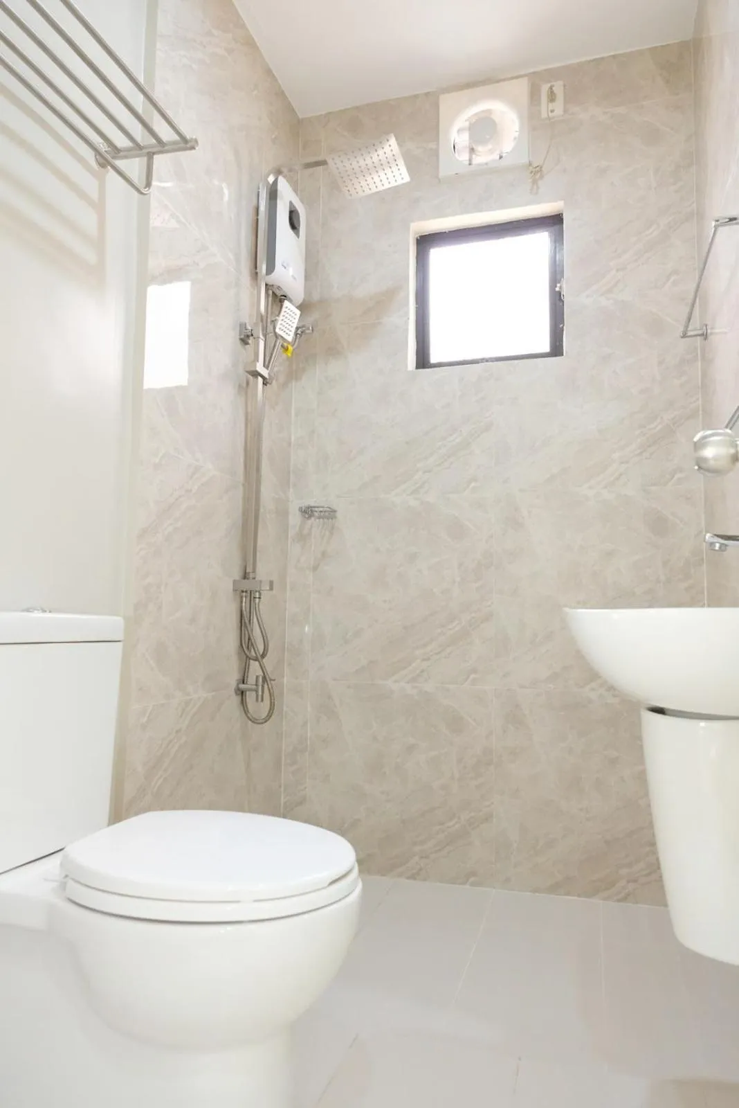 Bathroom in Hotel Palwa