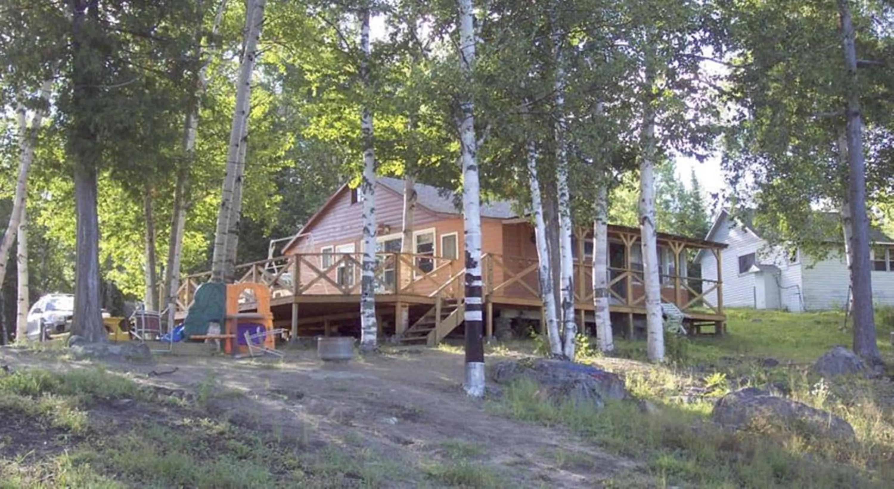 Facade/entrance in Mowat Landing Cottages