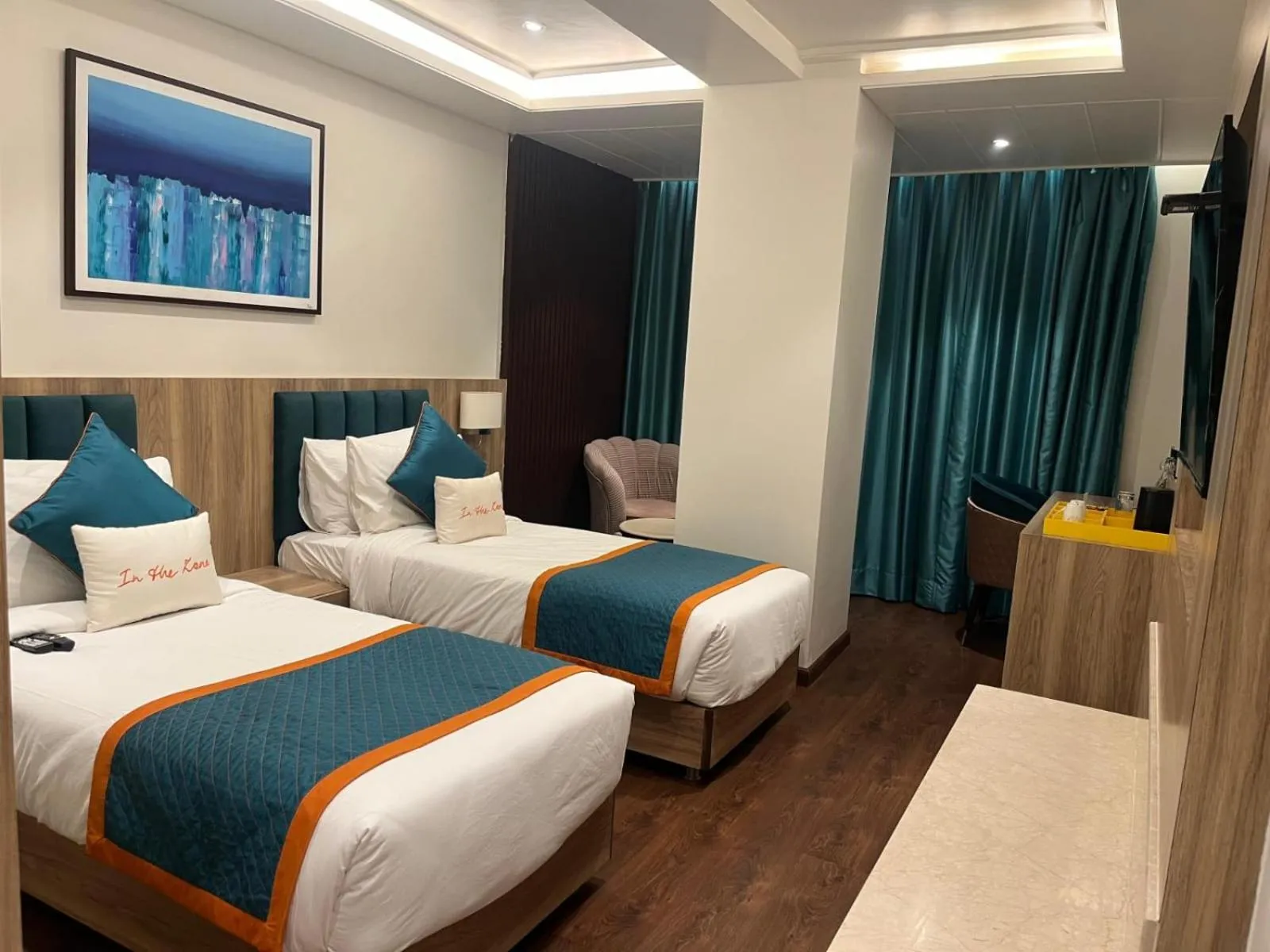 room service, Bed in Zone Connect by The Park Prayagraj