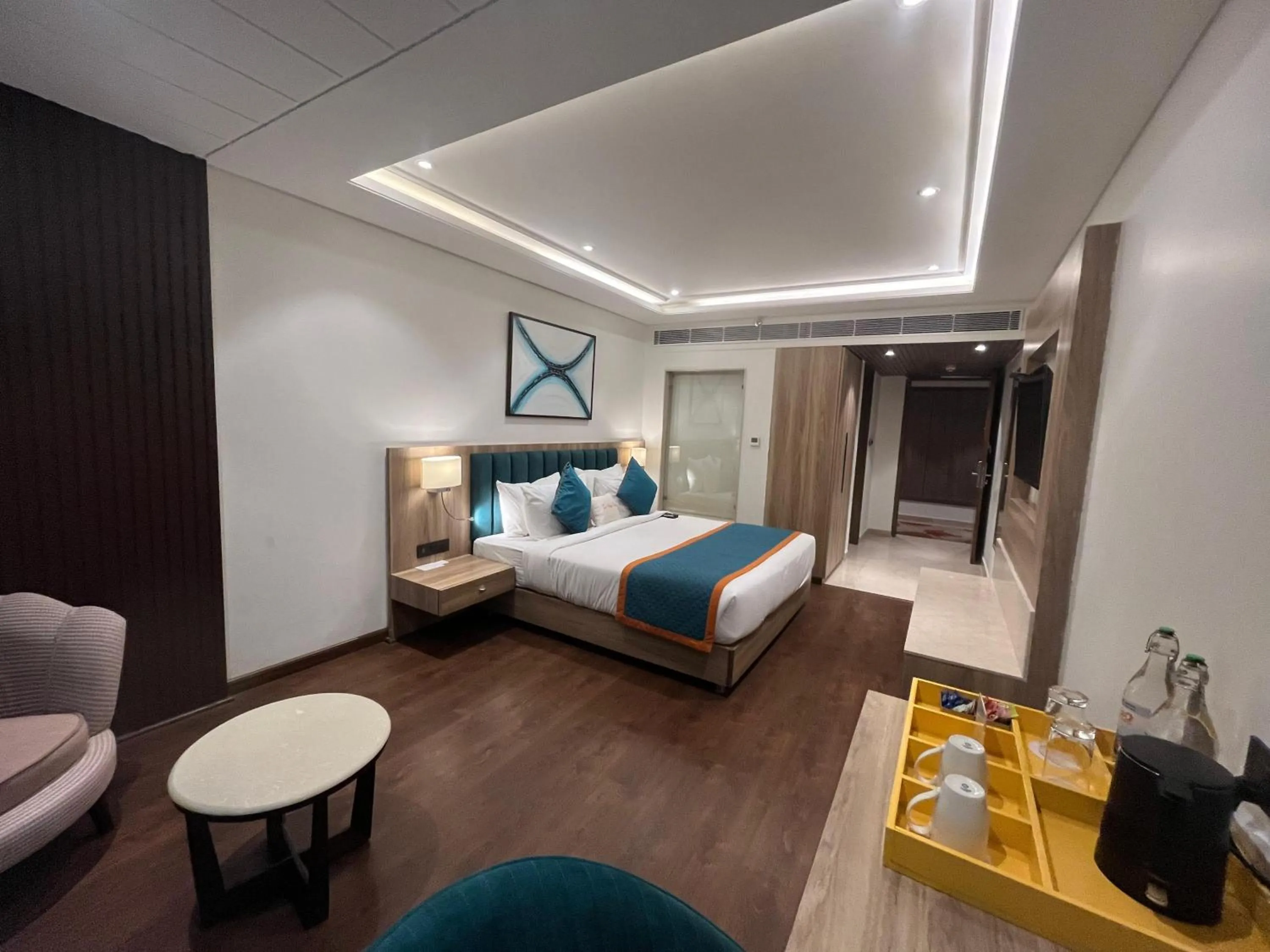 Bedroom, Bed in Zone Connect by The Park Prayagraj