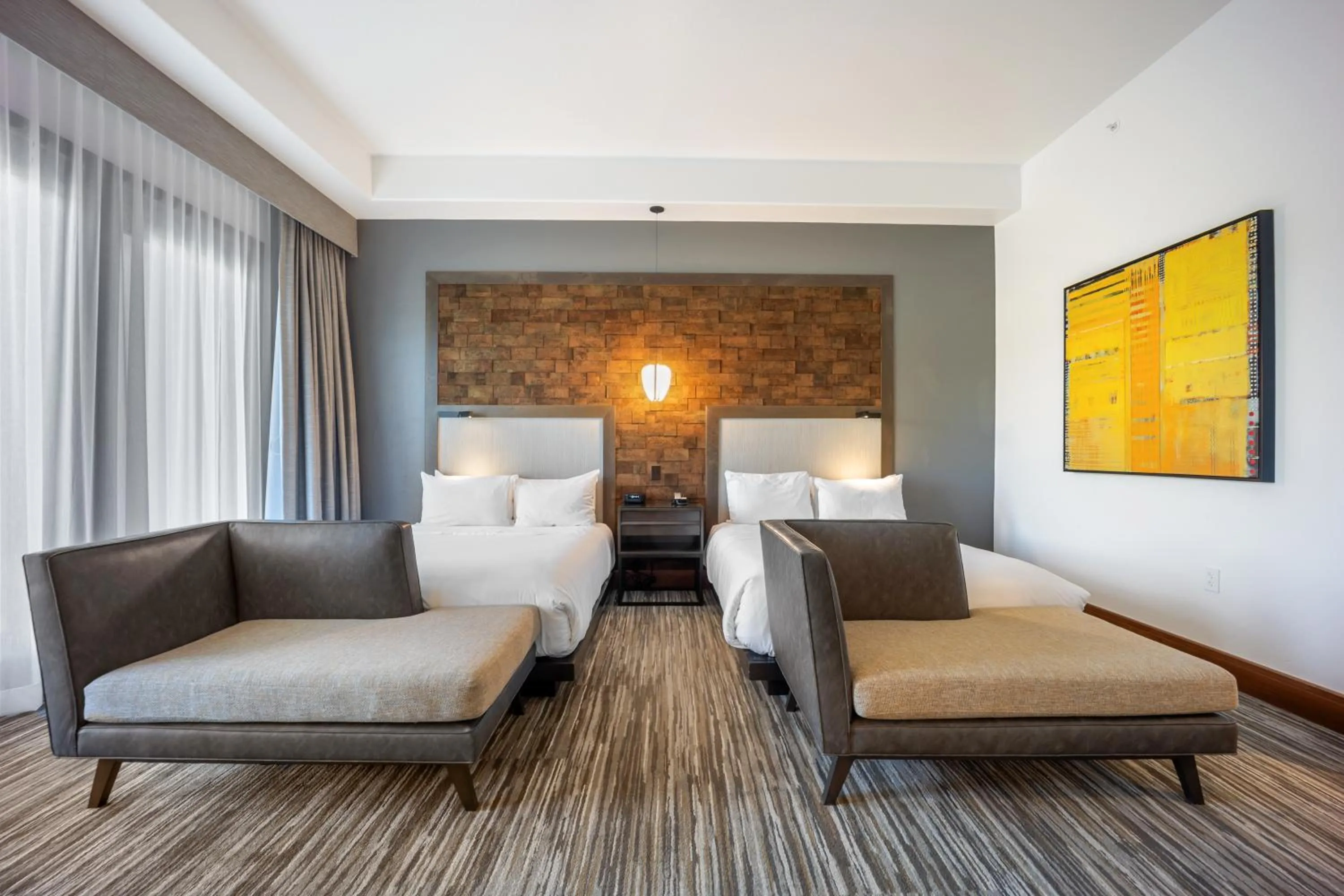 Bed in Flying Horse Resort & Club