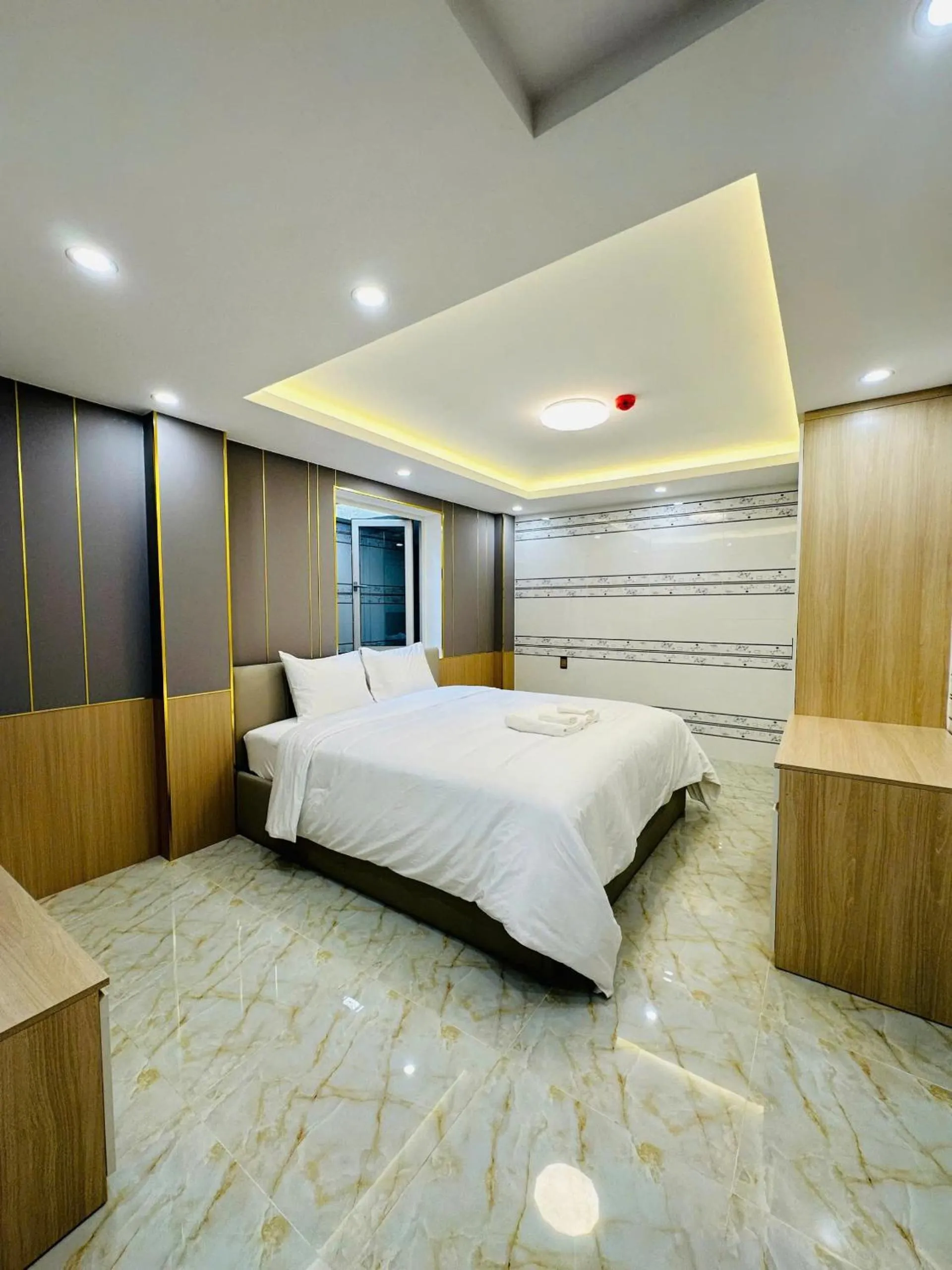 Bedroom, Bed in The One Da Lat Hotel