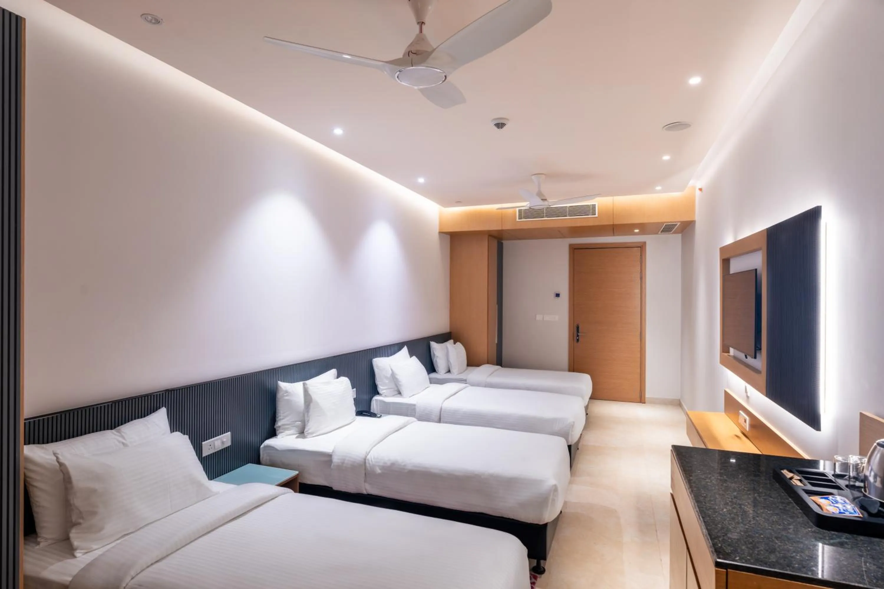 Bed in Krishna's courtyard Hotel & Convention