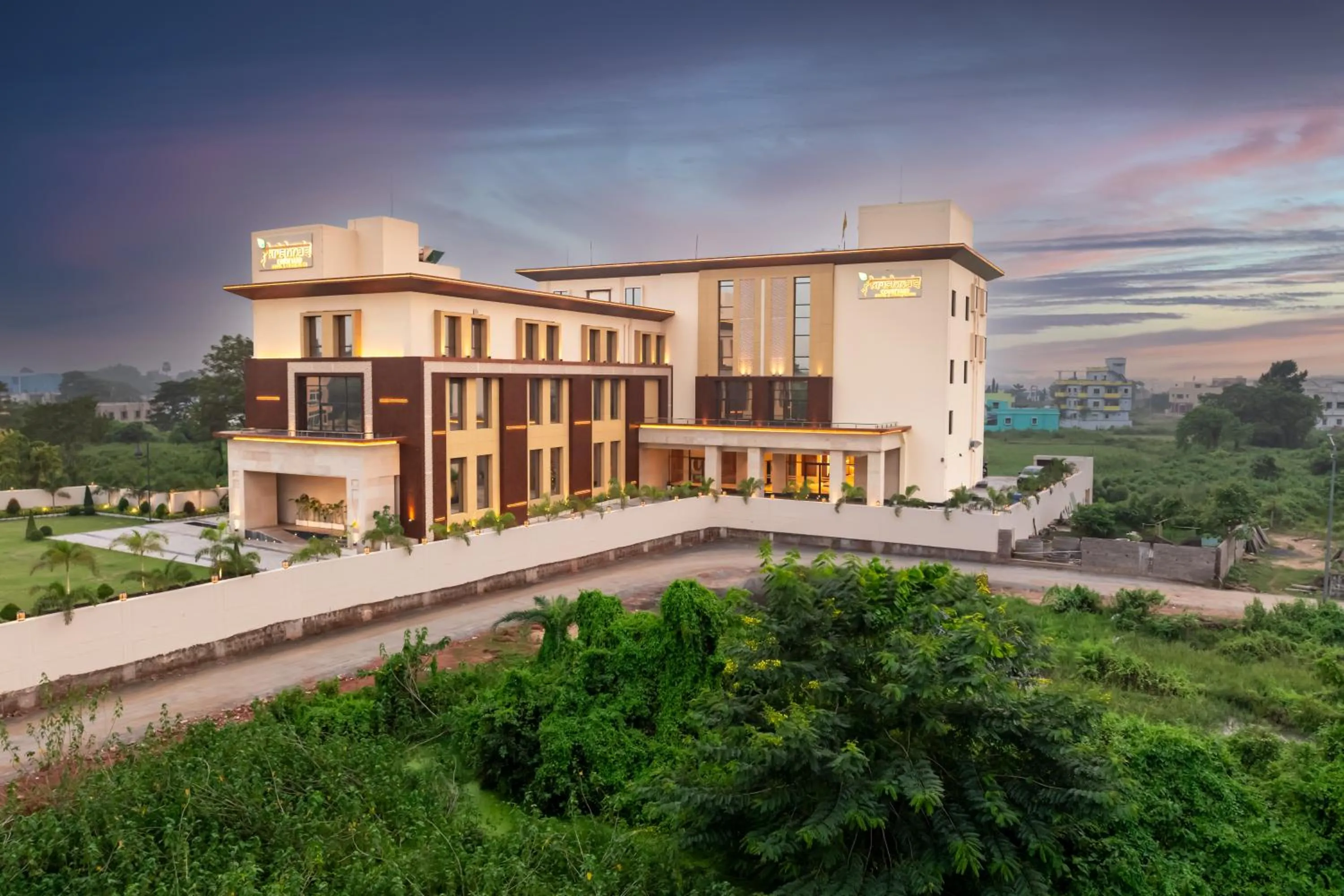 Property building in Krishna's courtyard Hotel & Convention