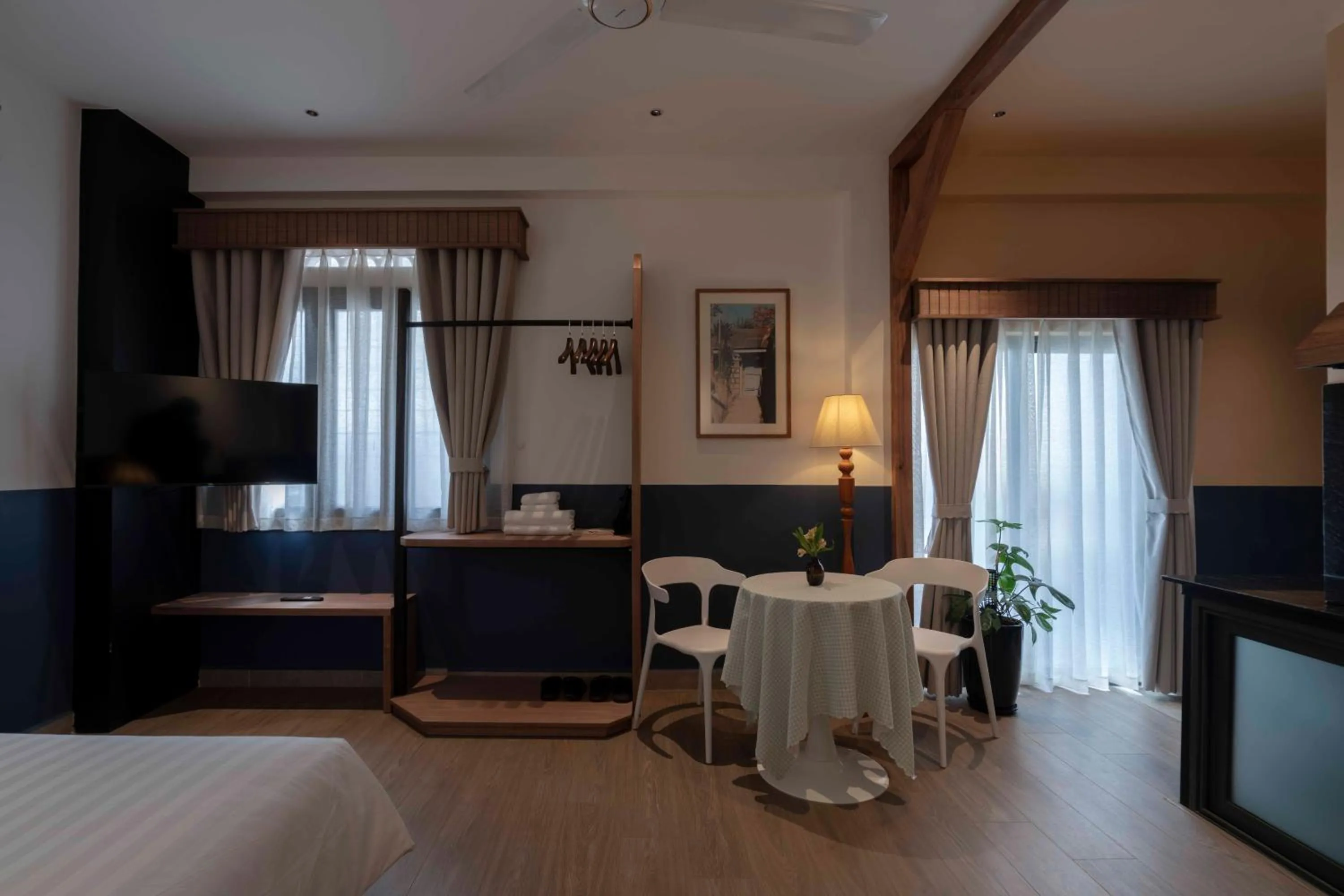 Balcony/Terrace, Bed in The Lamp Boutique House