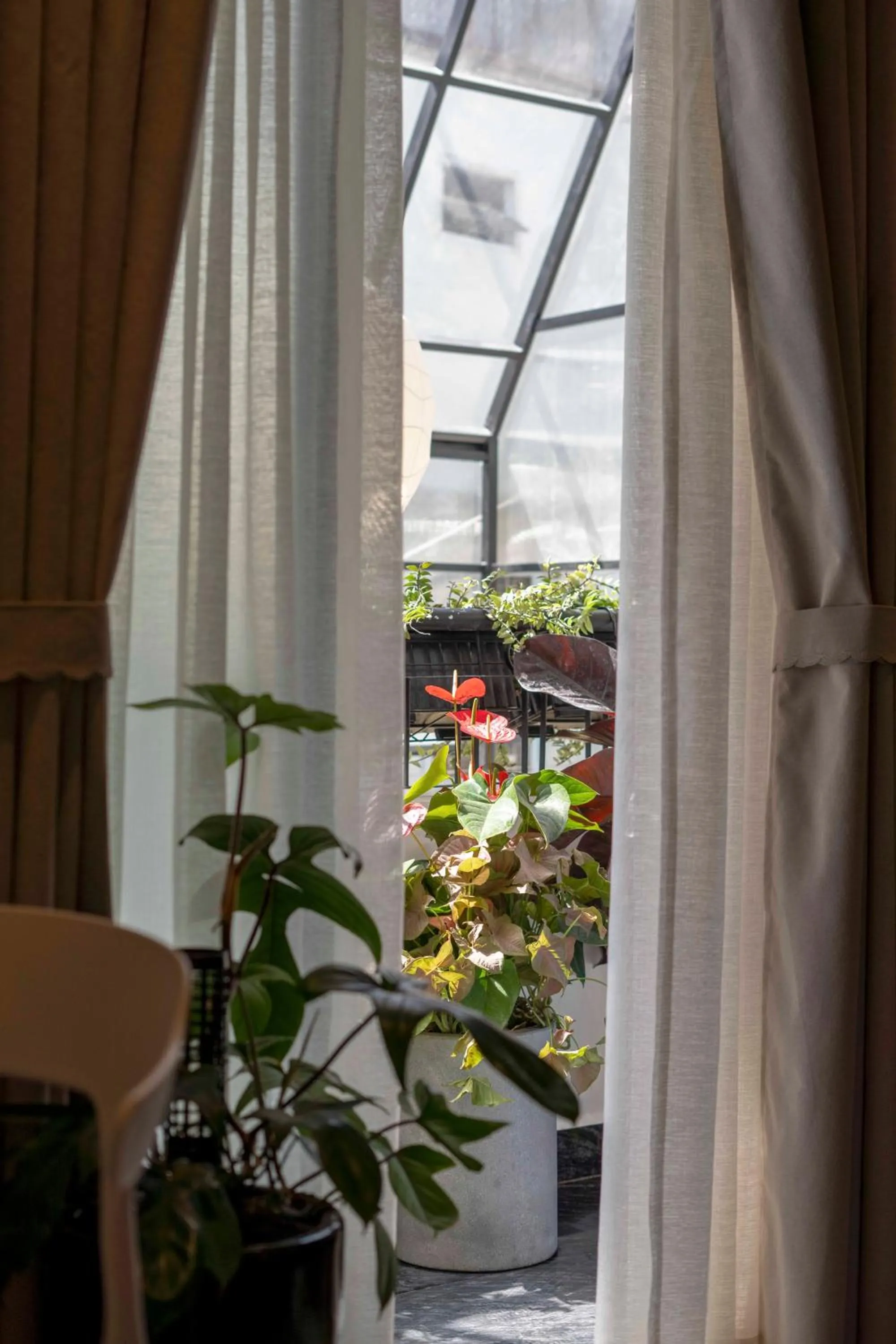 Balcony/Terrace in The Lamp Boutique House