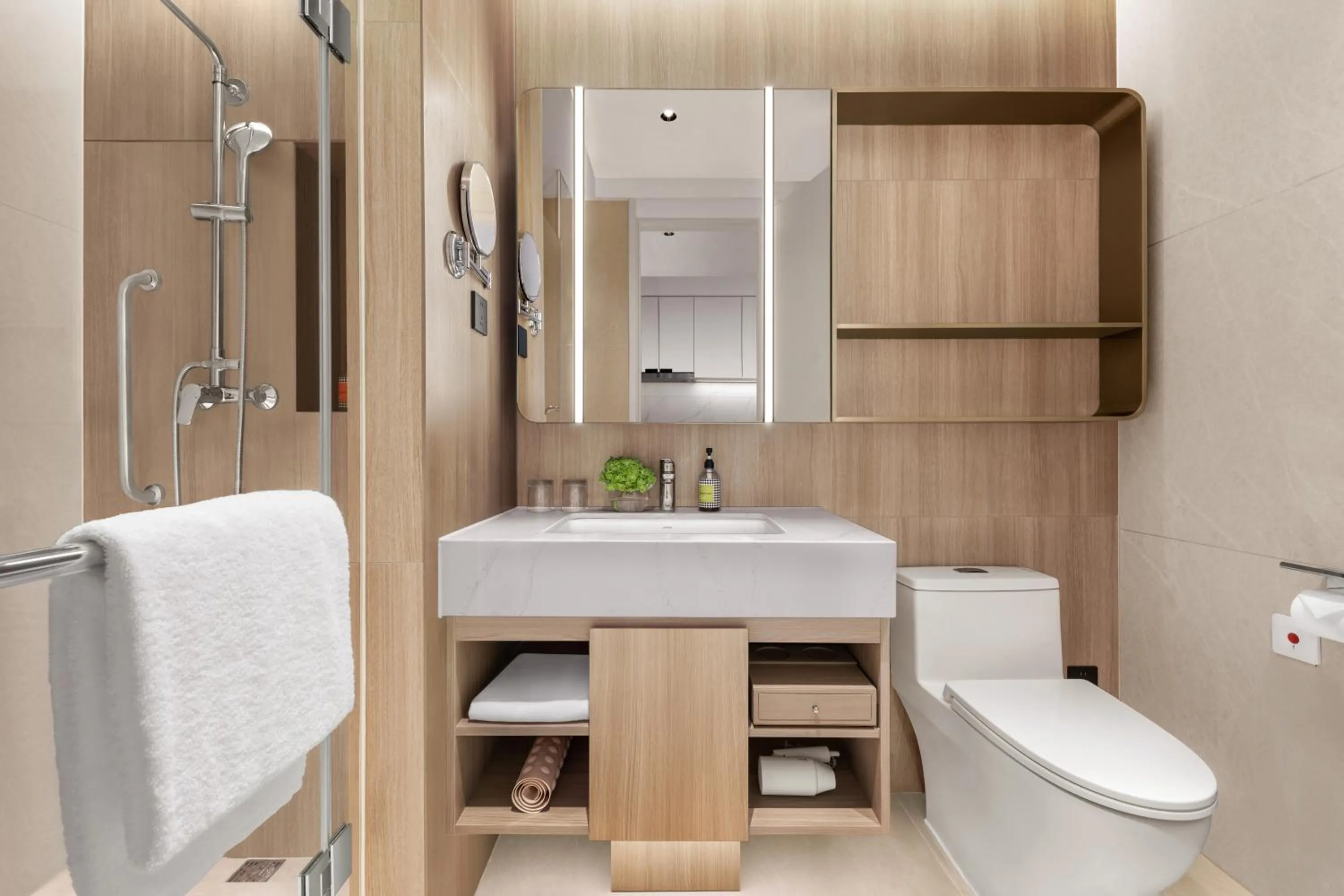 Toilet in Citadines Guanghua Chengdu