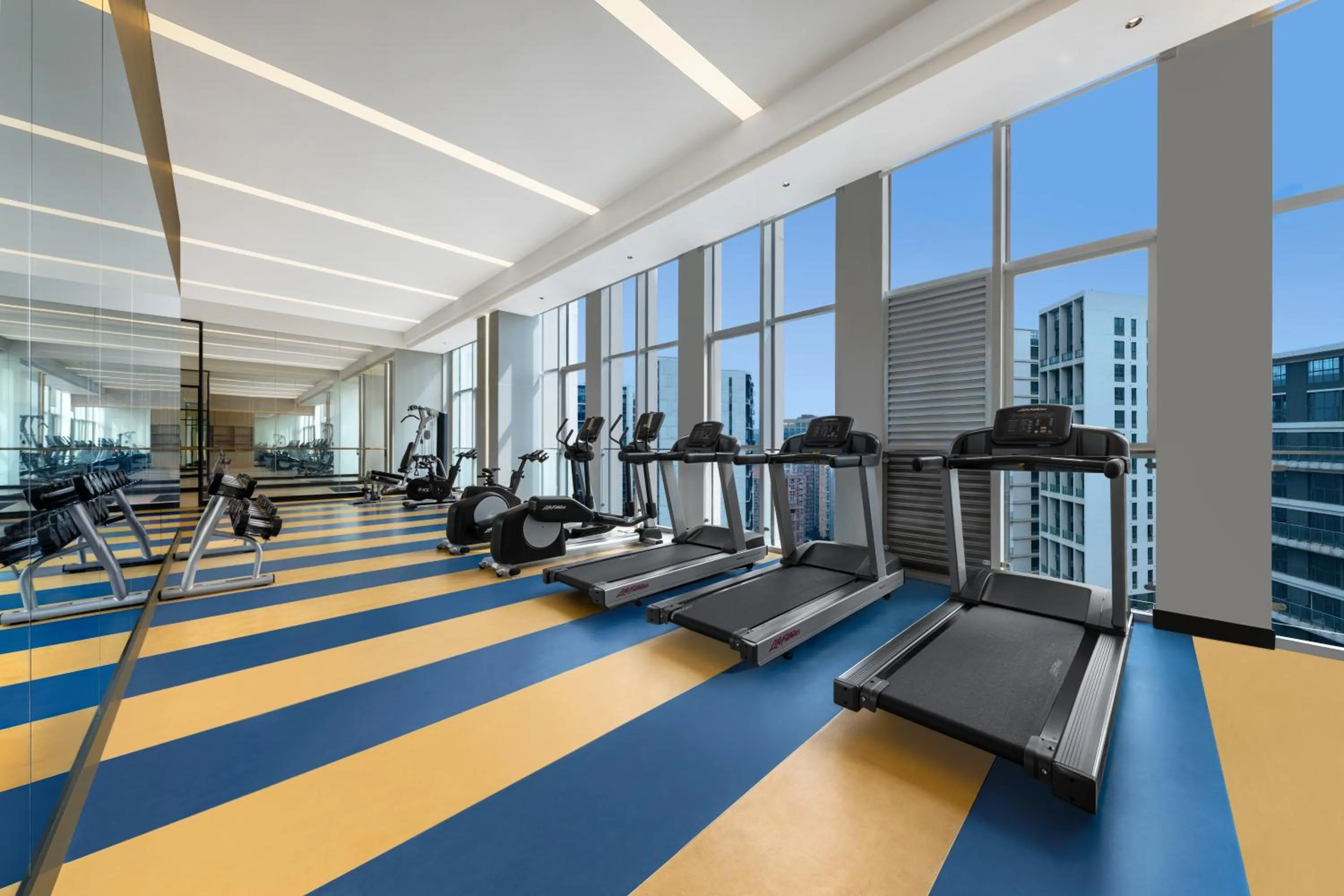Fitness centre/facilities in Citadines Guanghua Chengdu