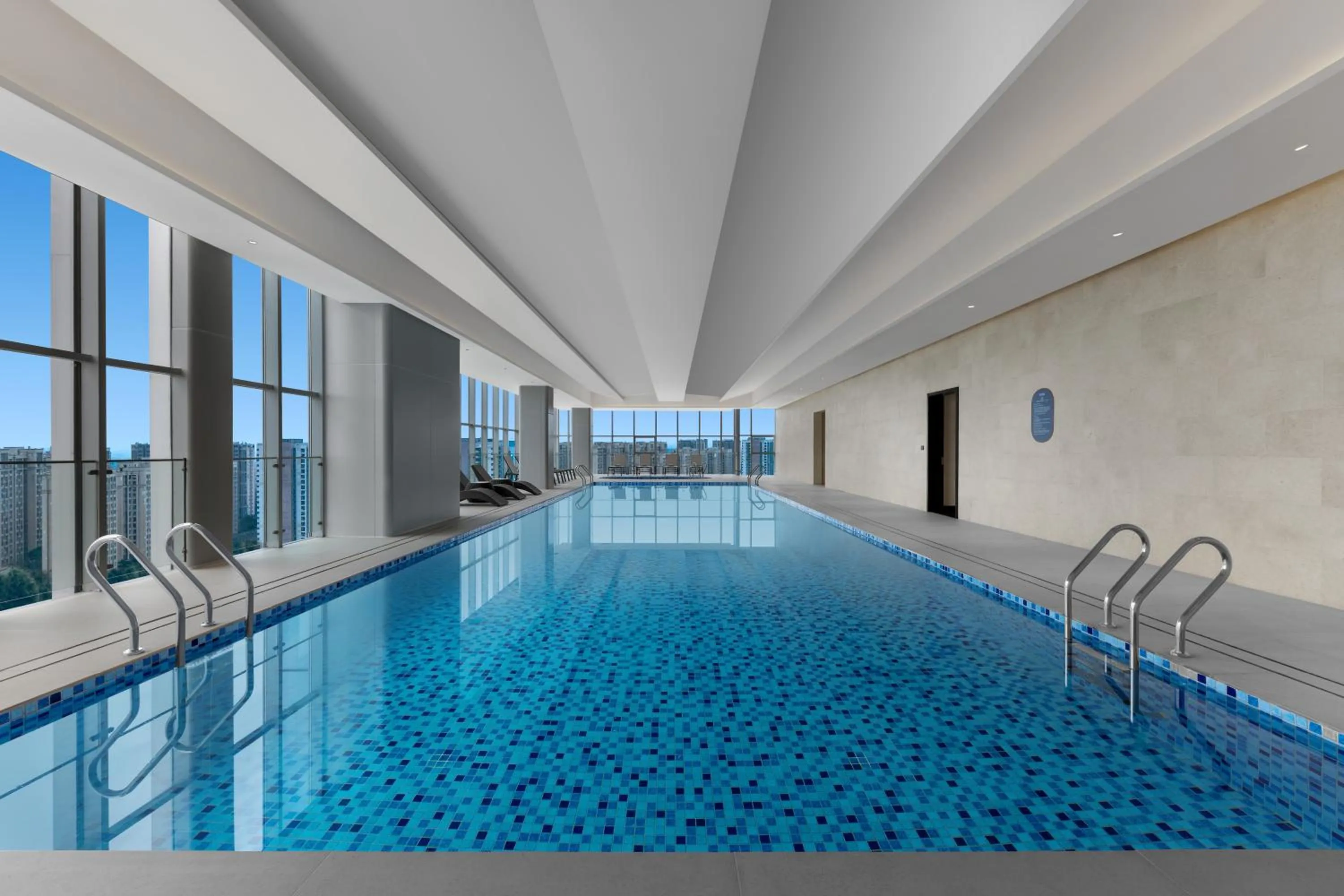 Swimming pool in Citadines Guanghua Chengdu