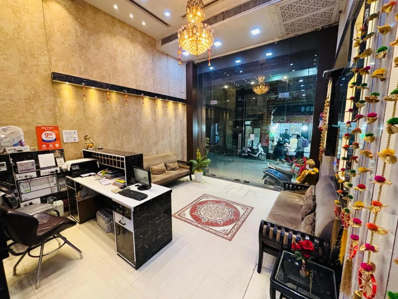Seating area in One Earth City Pearl Amritsar