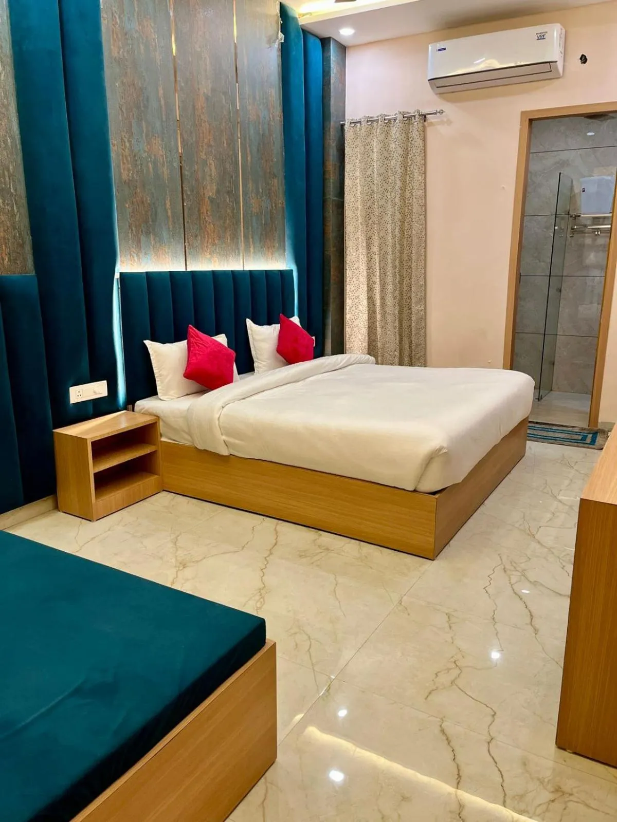 Bedroom, Bed in One Earth City Pearl Amritsar