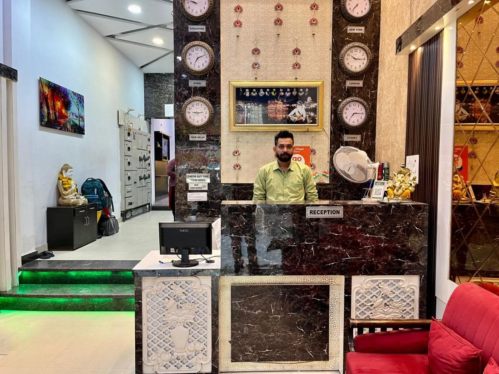 Lobby or reception in One Earth City Pearl Amritsar