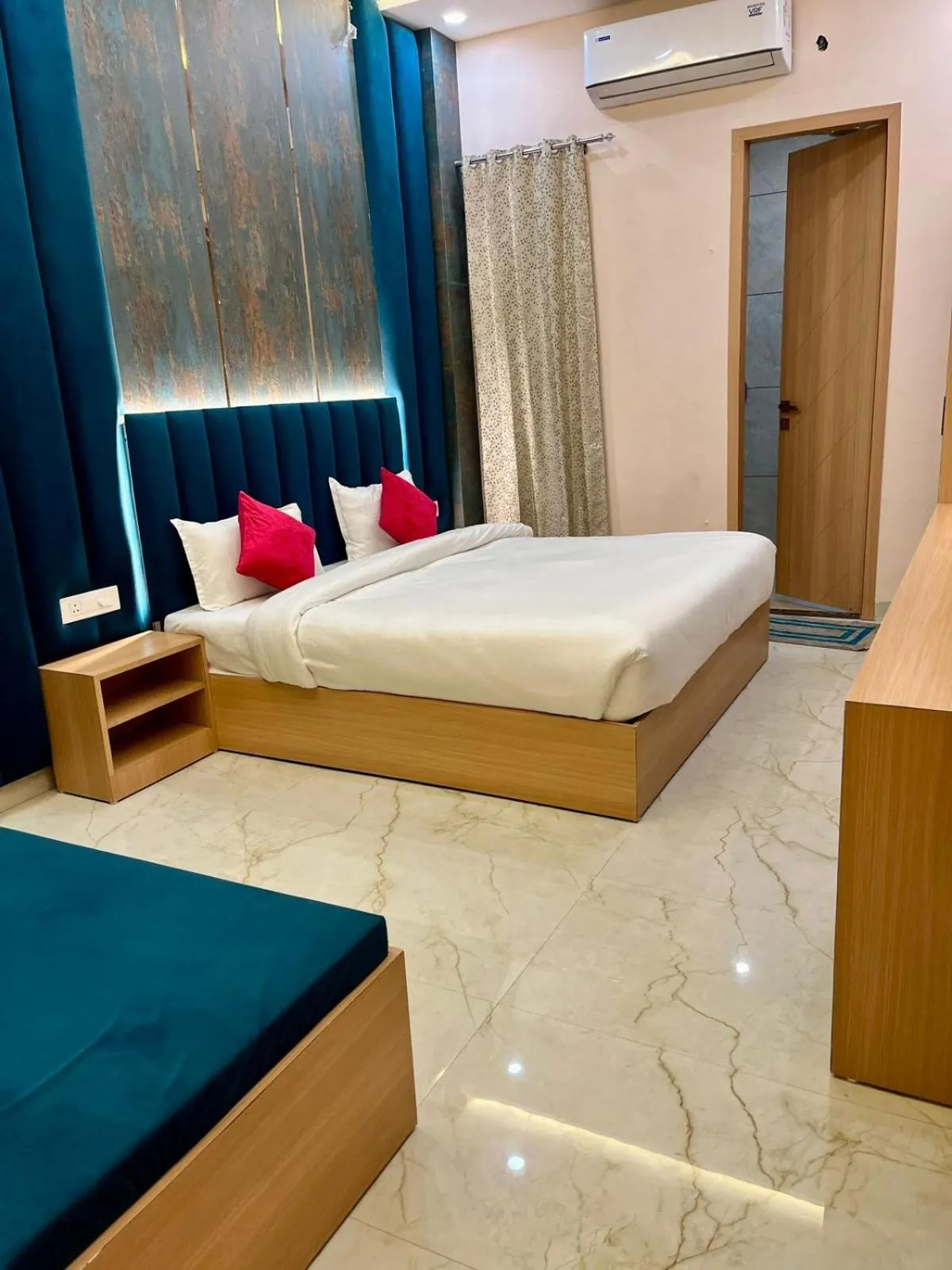 Bedroom, Bed in One Earth City Pearl Amritsar