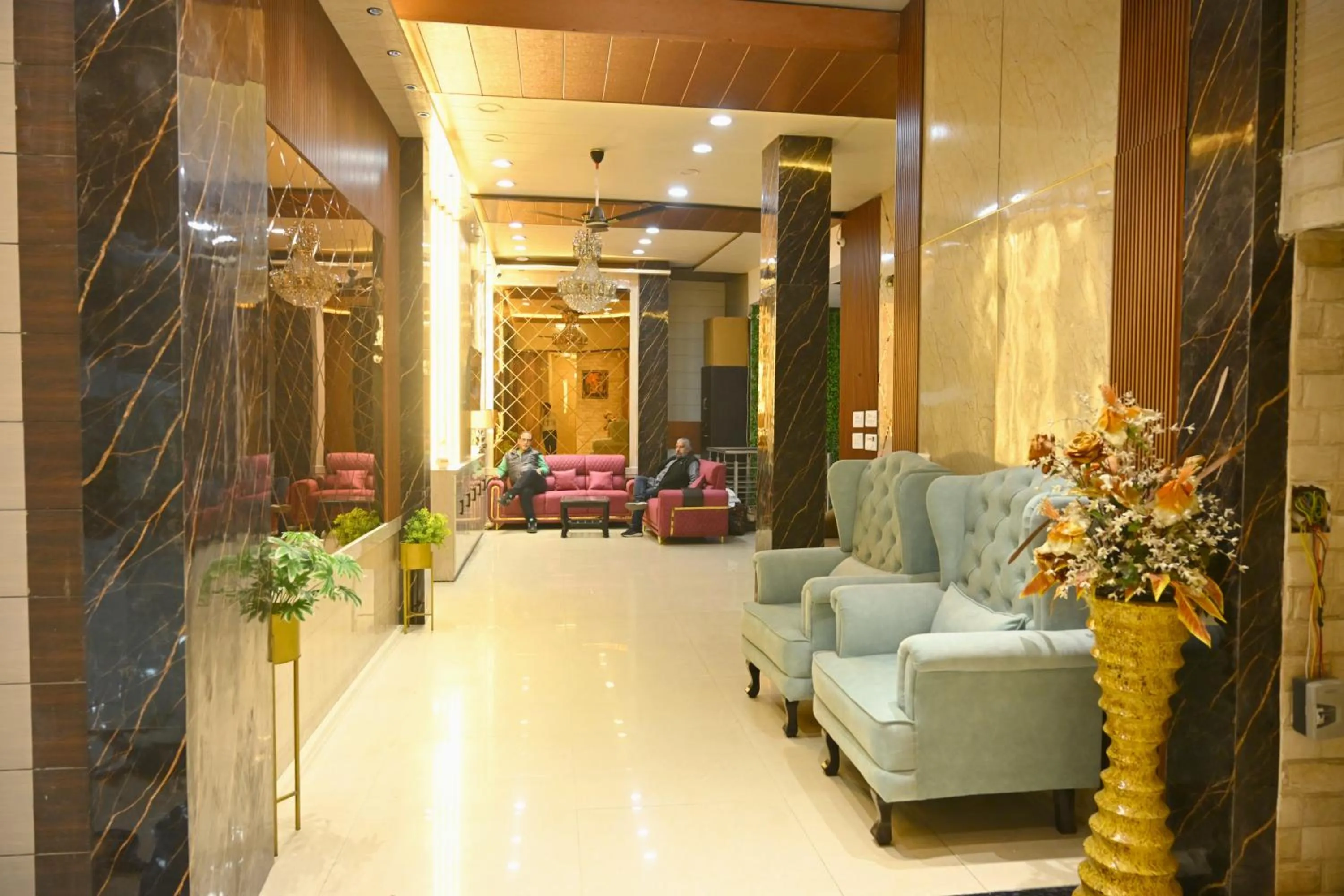 Seating area in One Earth City Pearl Amritsar