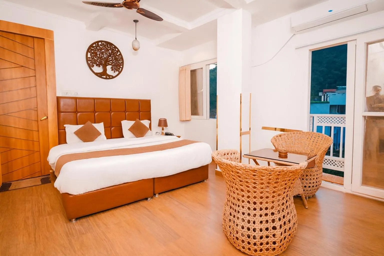 Bed in Check Inn Homes, Rishikesh Tapovan