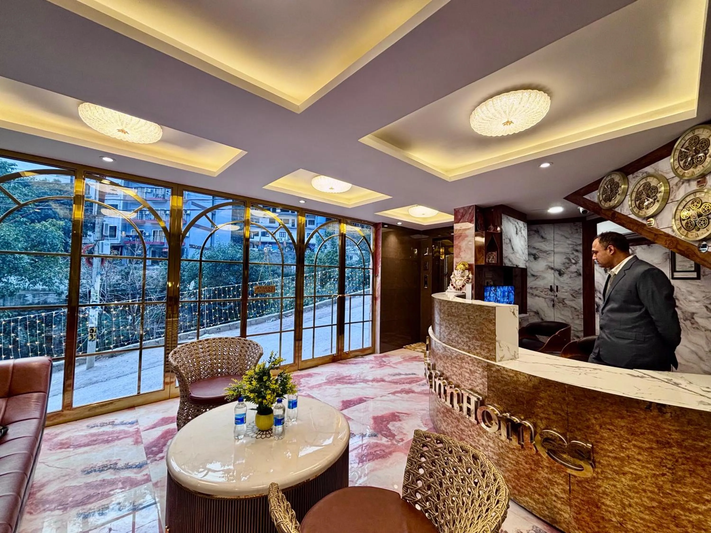 Lobby or reception in Check Inn Homes, Rishikesh Tapovan