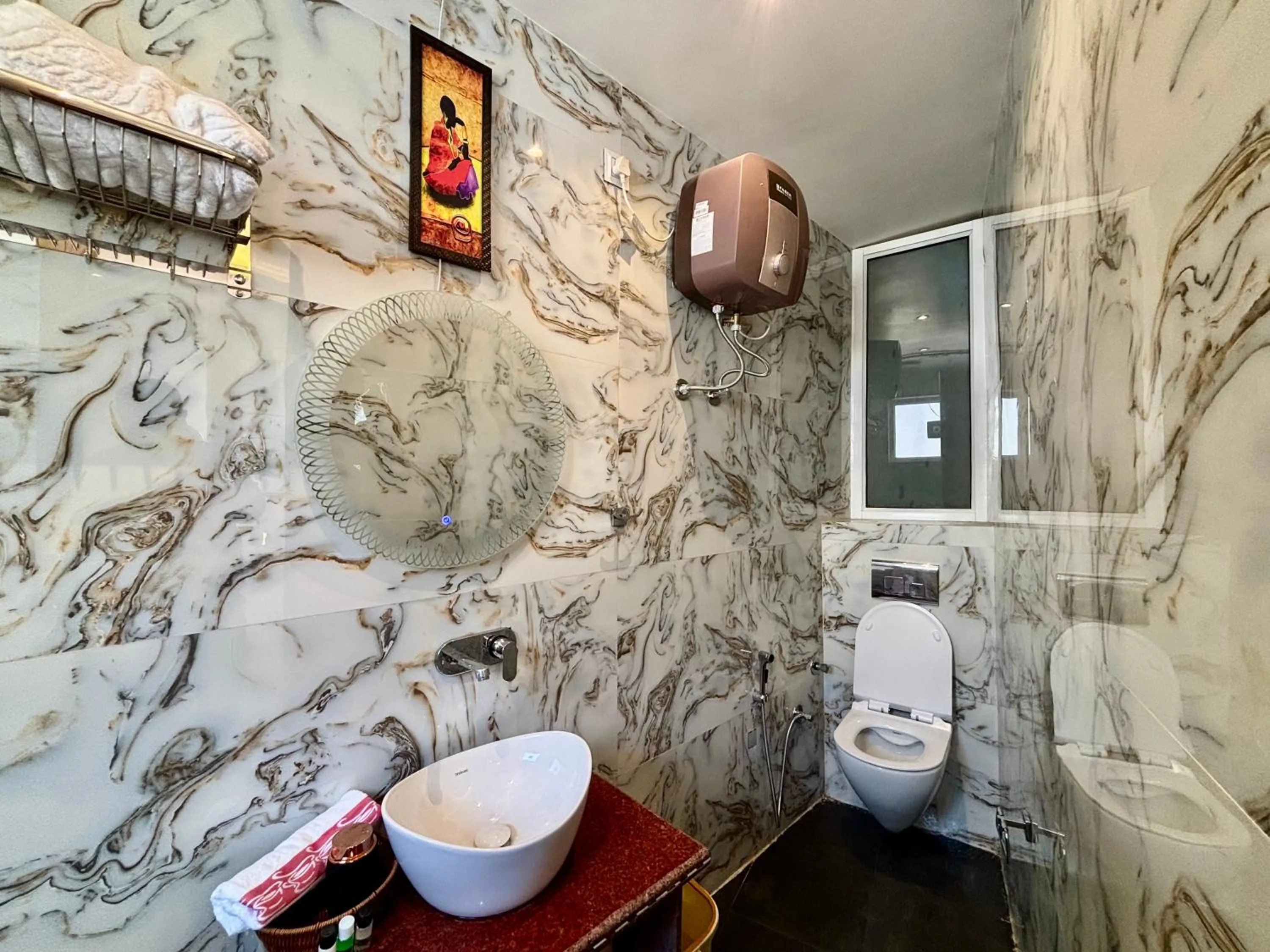 Shower in Check Inn Homes, Rishikesh Tapovan
