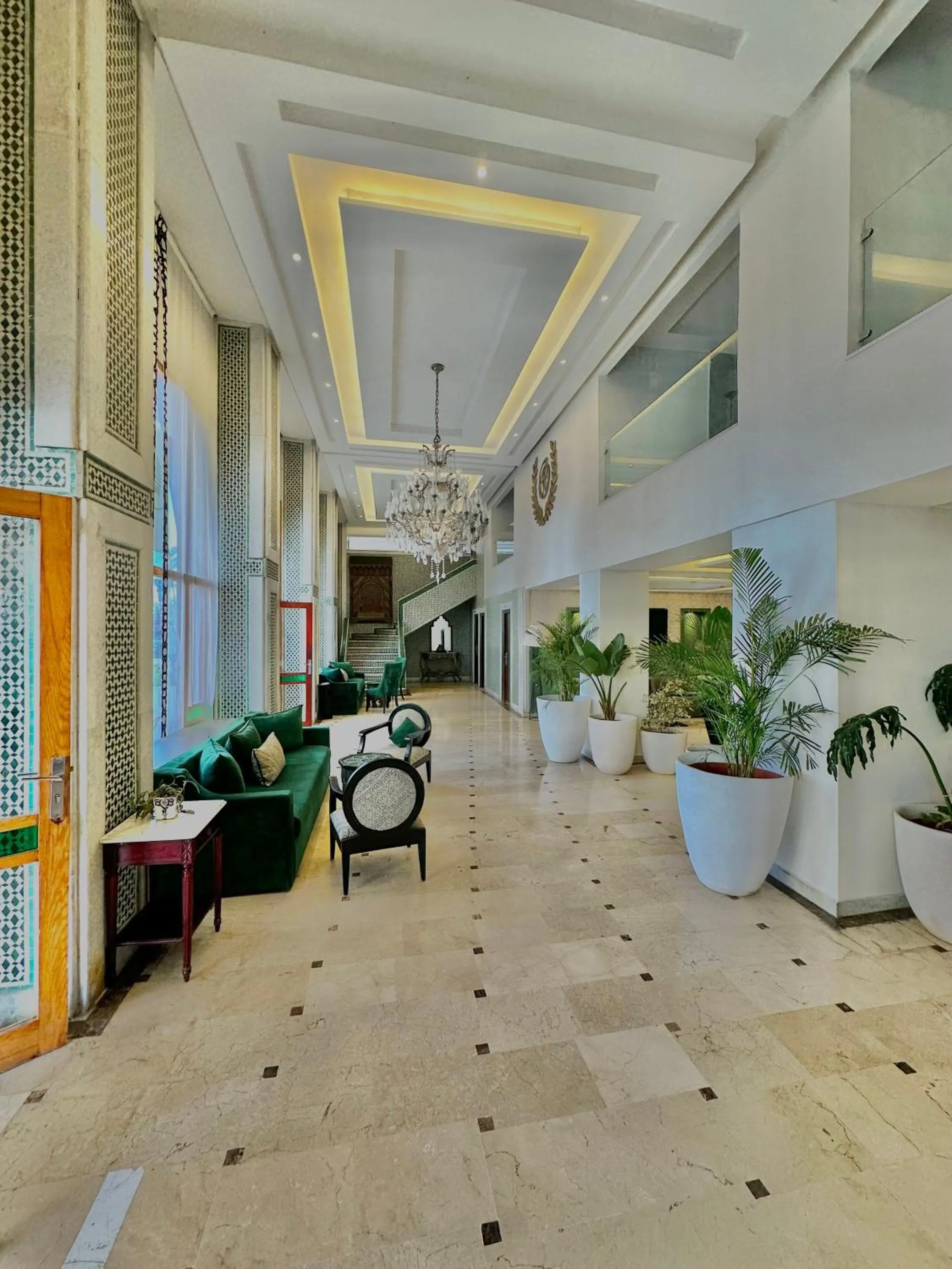 Living room in Oscar Hotel