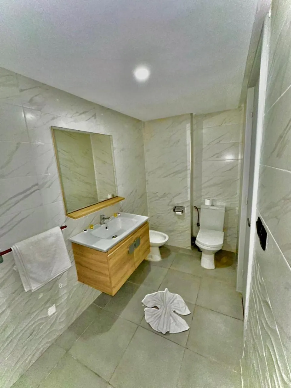 Shower in Oscar Hotel