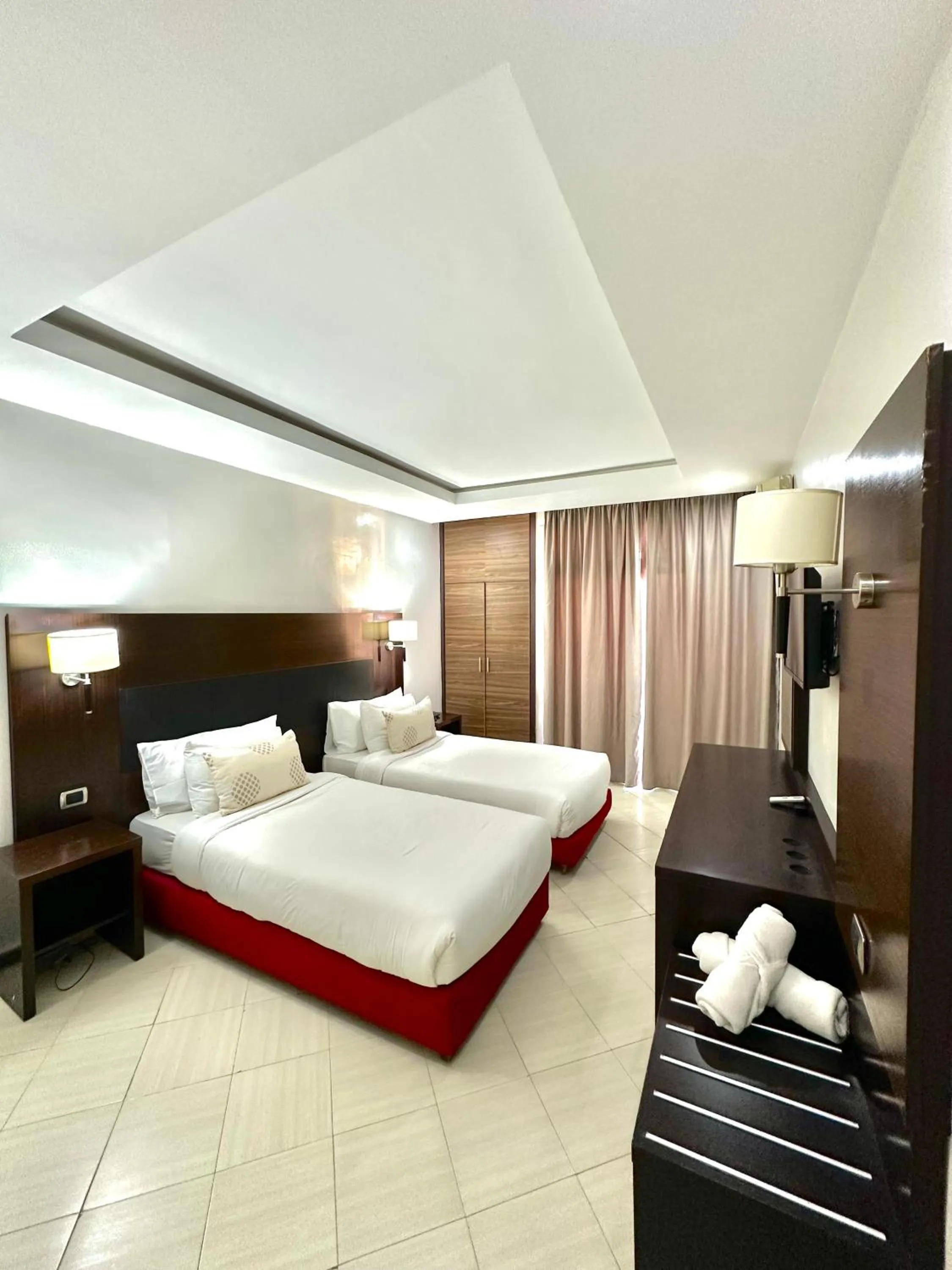 TV and multimedia, Bed in Oscar Hotel