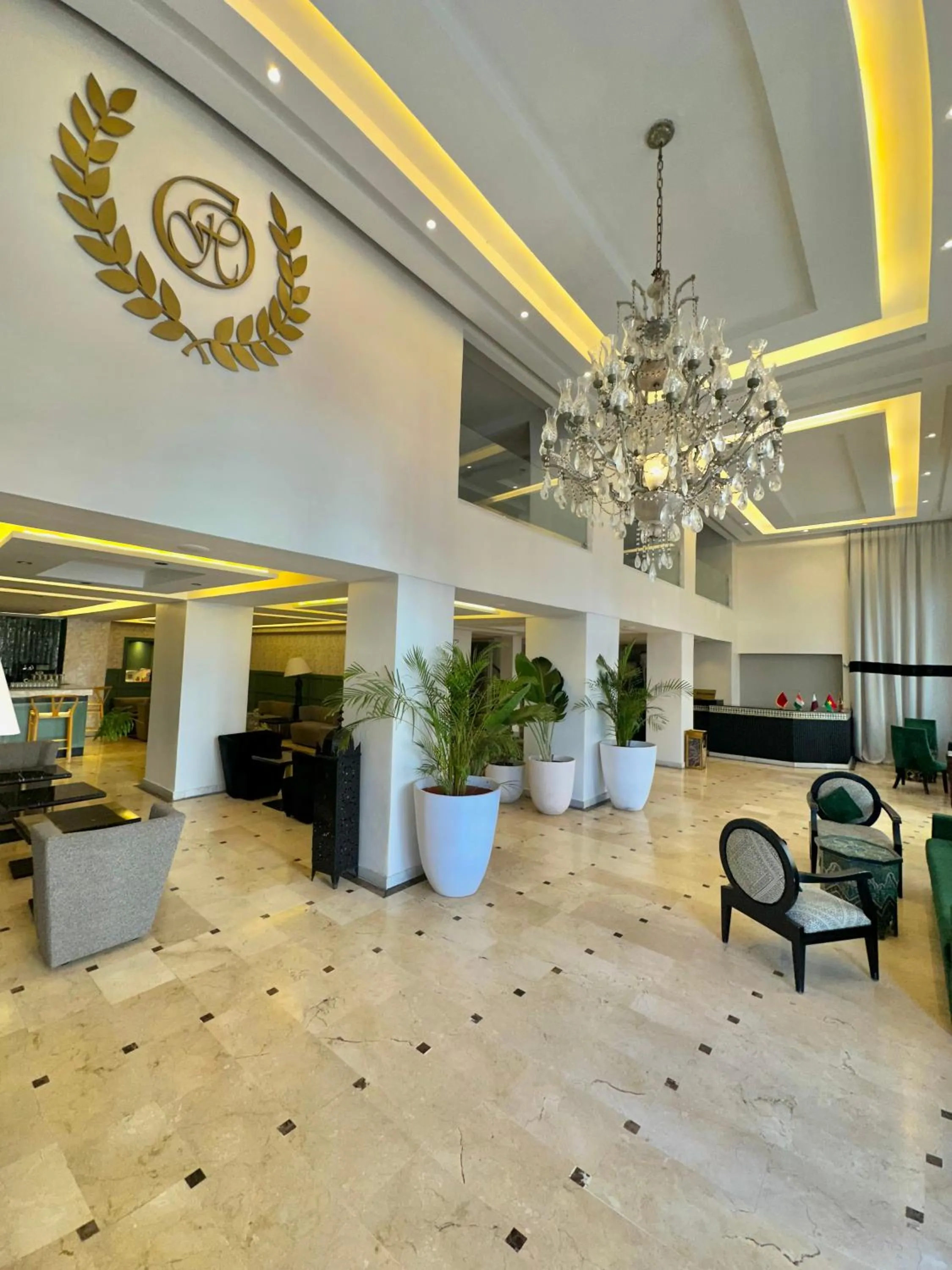 Living room in Oscar Hotel