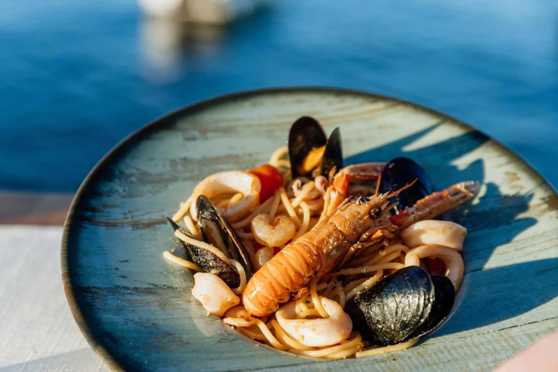 Restaurant/places to eat in San Valentino Palace, Umag city center