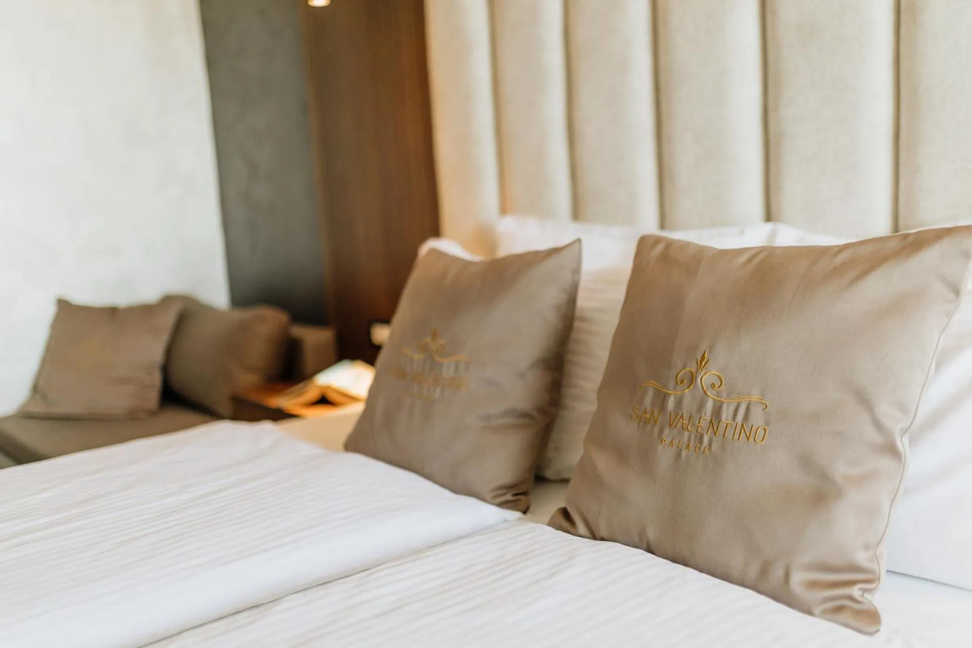 Bed in San Valentino Palace, Umag city center