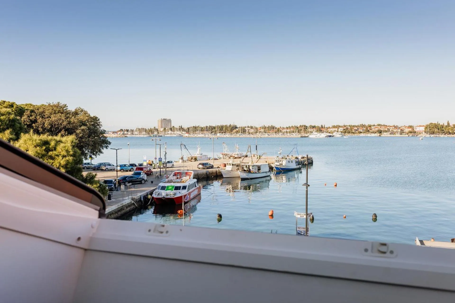 View (from property/room) in San Valentino Palace, Umag city center