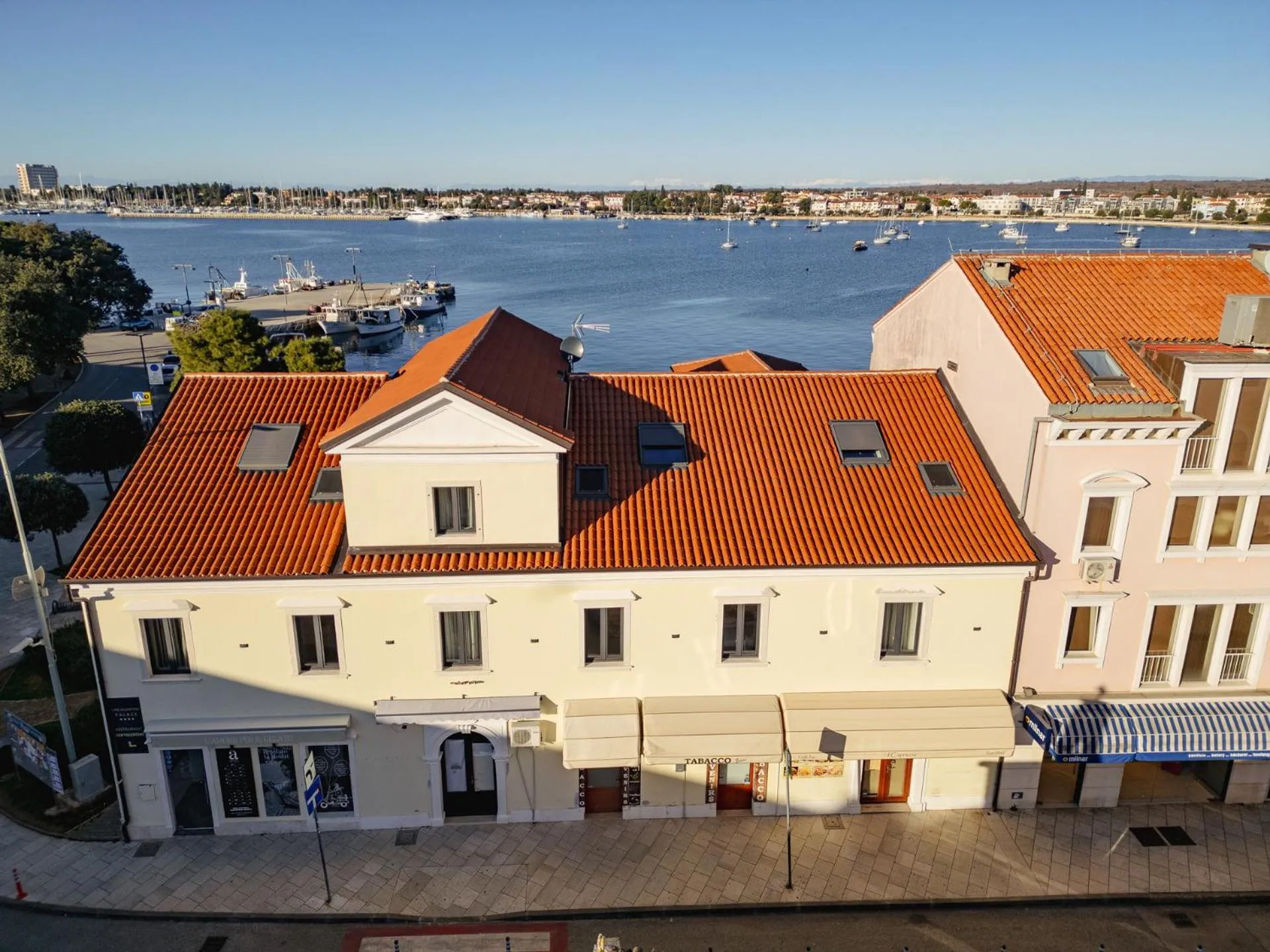 Property building in San Valentino Palace, Umag city center