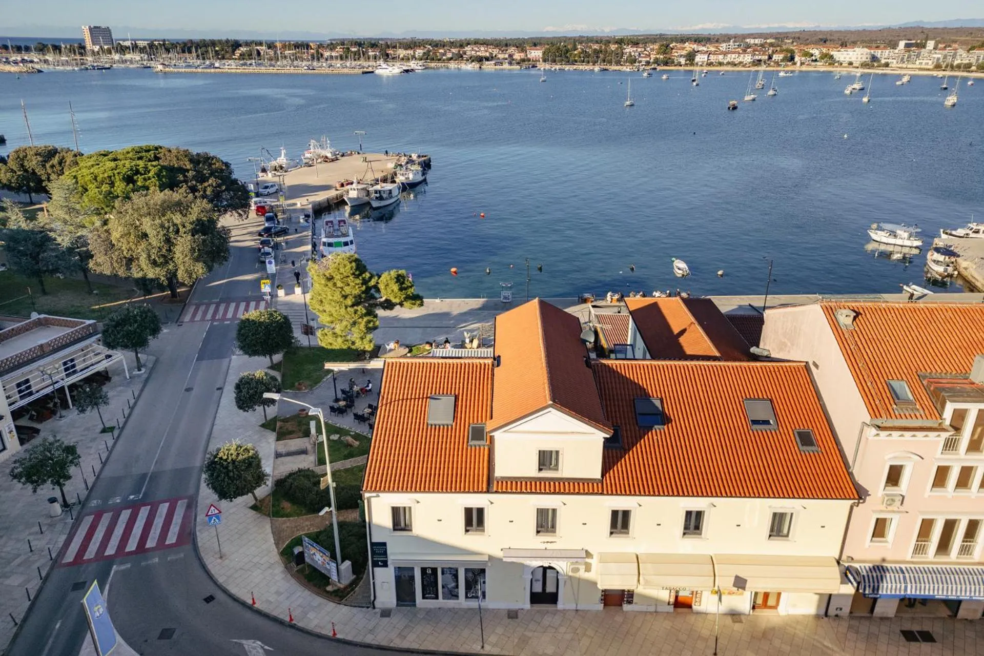 Property building in San Valentino Palace, Umag city center