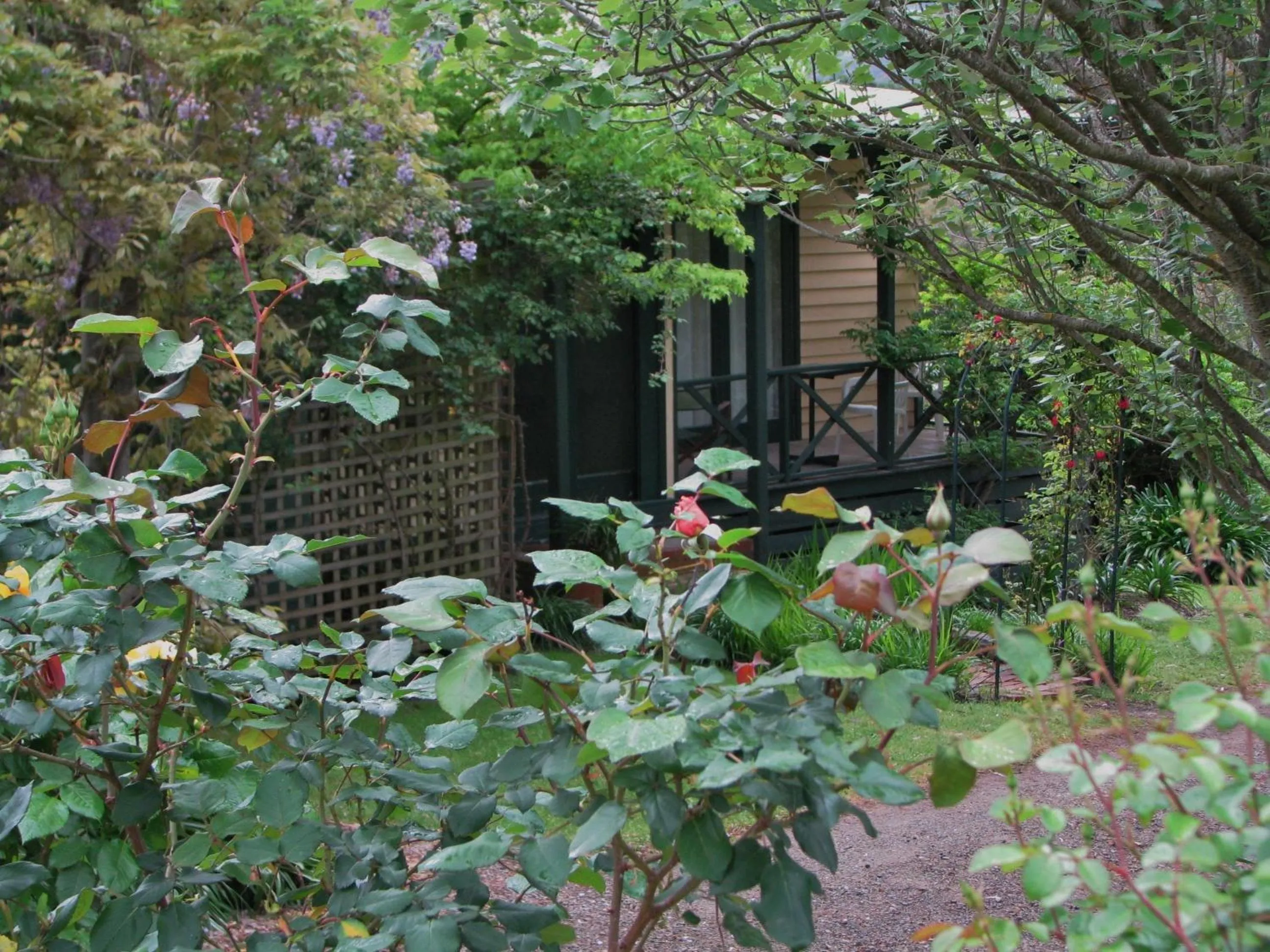 Facade/entrance in Leafield Cottages