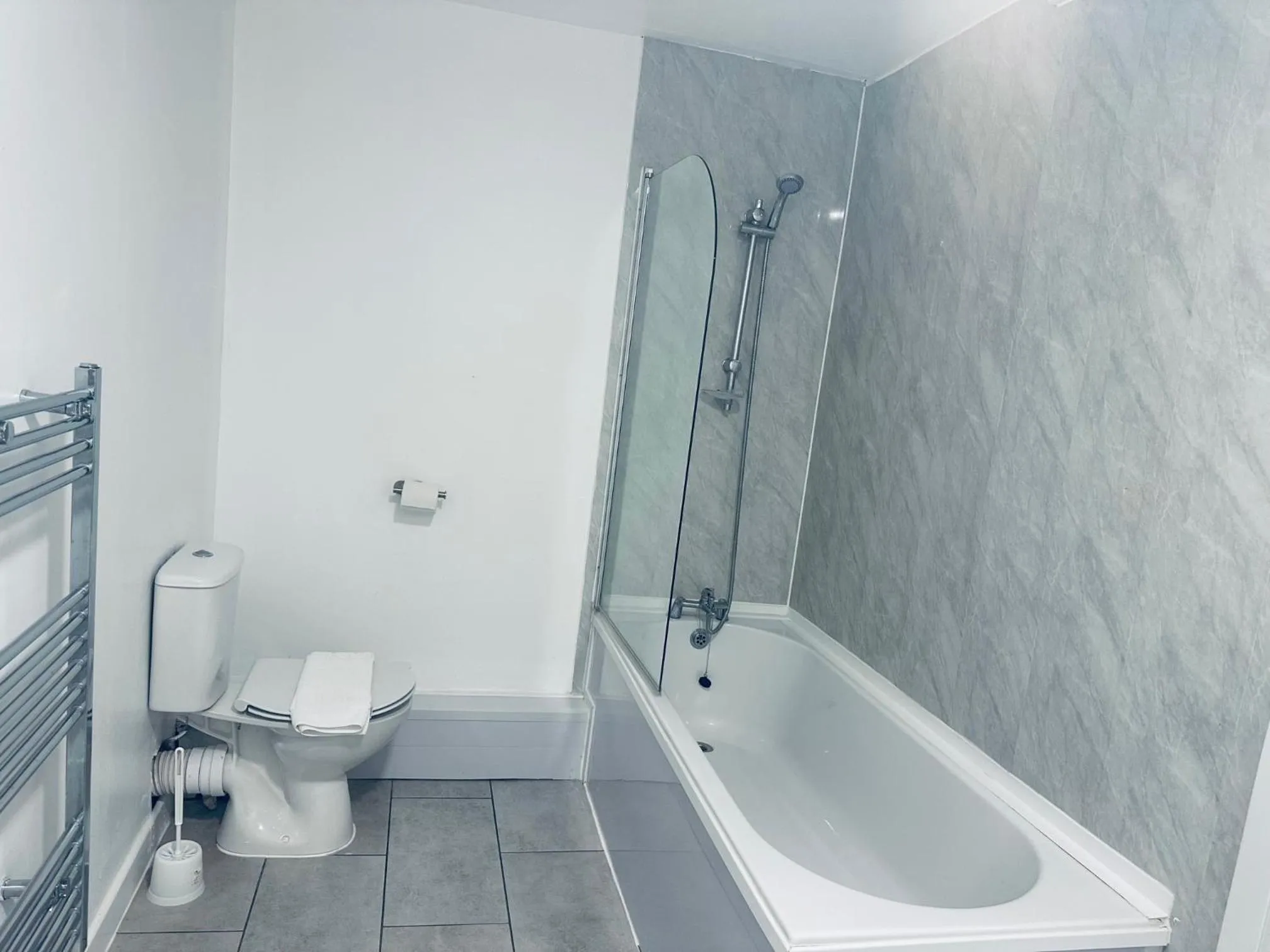 Bathroom in Dancenter Birmingham Airport near NEC