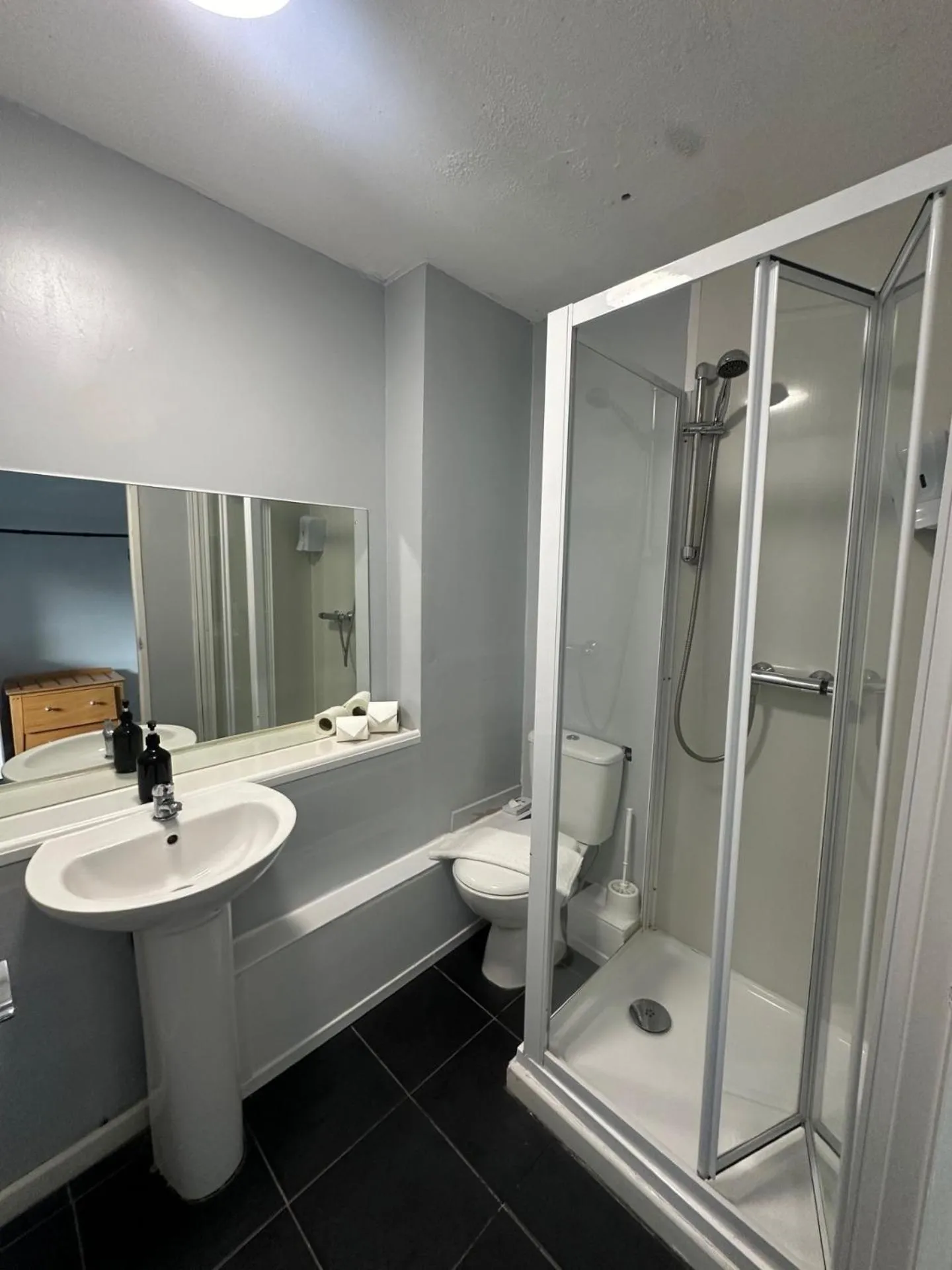 Bathroom in Dancenter Birmingham Airport near NEC