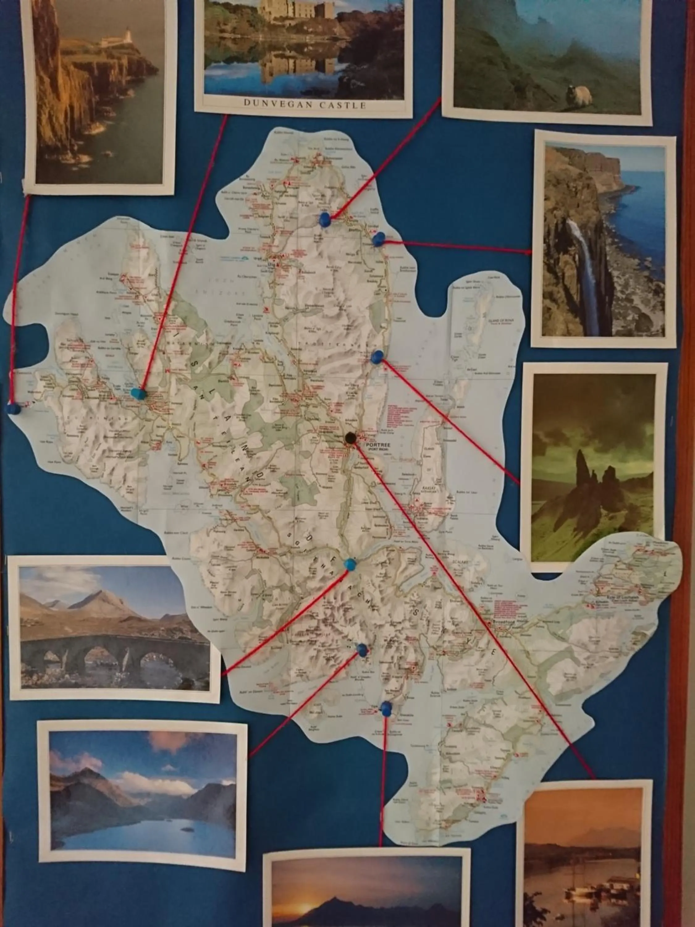 Dining area in Skye Haven