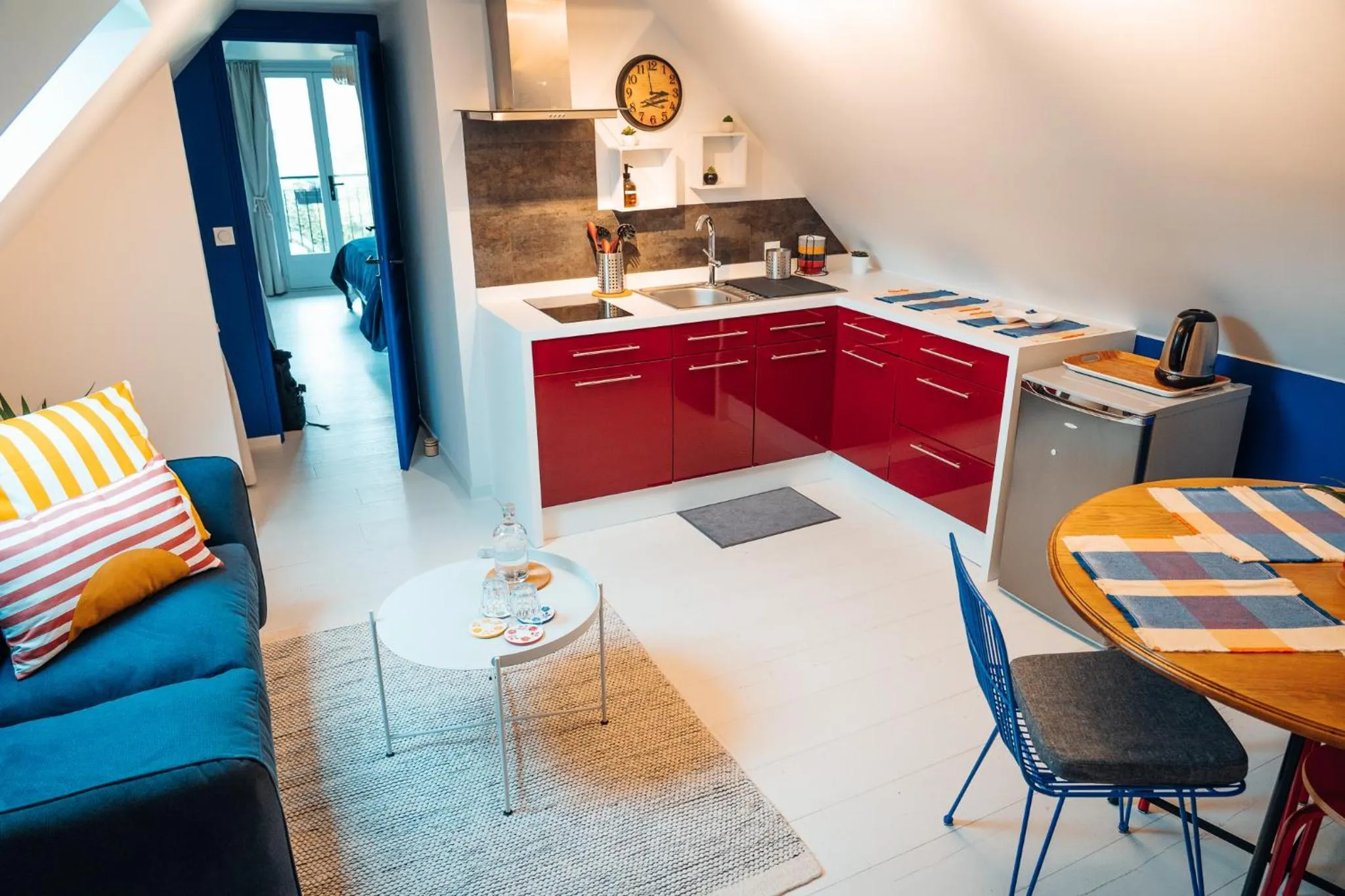 Kitchen or kitchenette in Les Charmes du Petit Pré