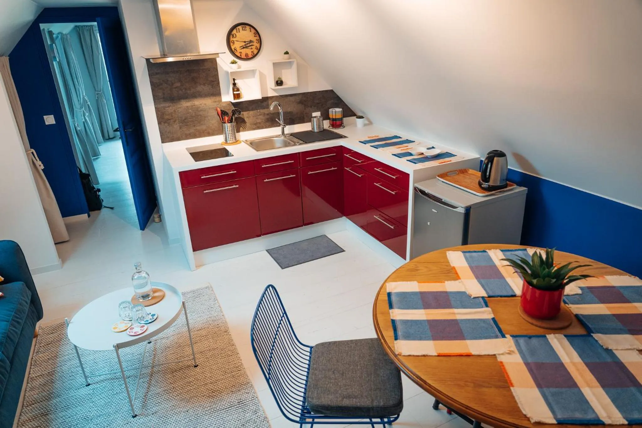 Kitchen or kitchenette in Les Charmes du Petit Pré