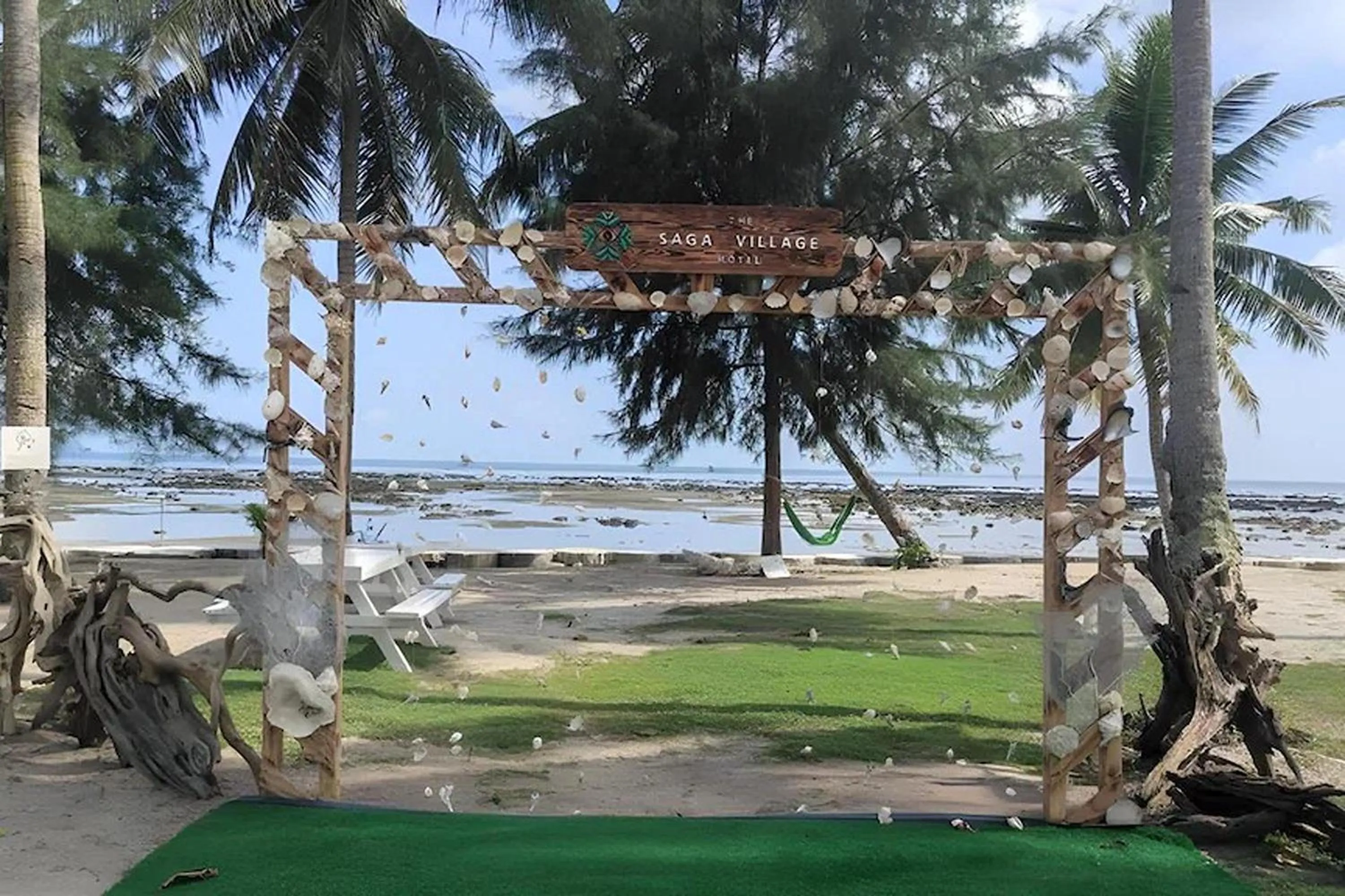 Sea view in Saga Village Hotel & Resort Bintan