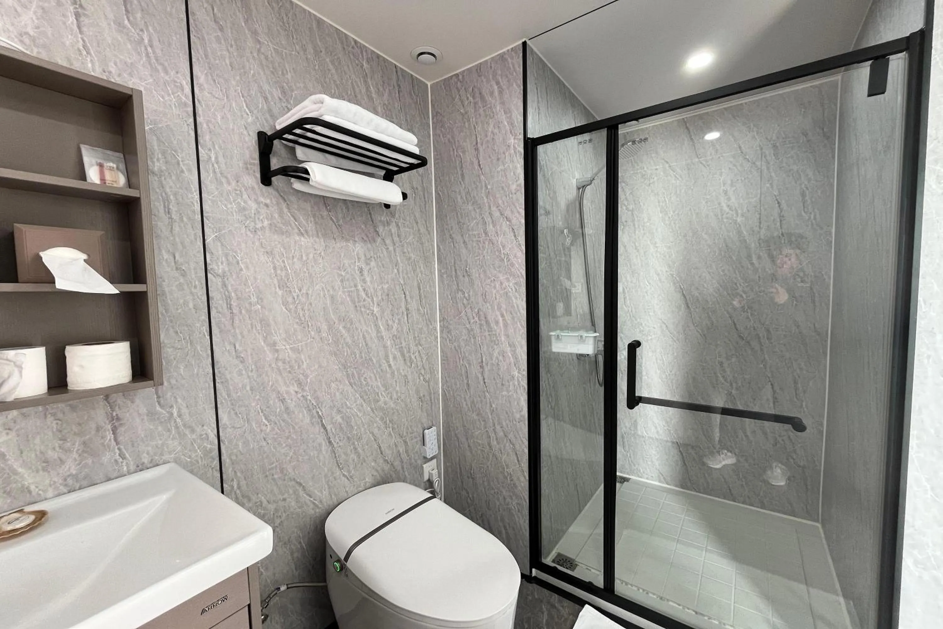 Shower in Saga Village Hotel & Resort Bintan