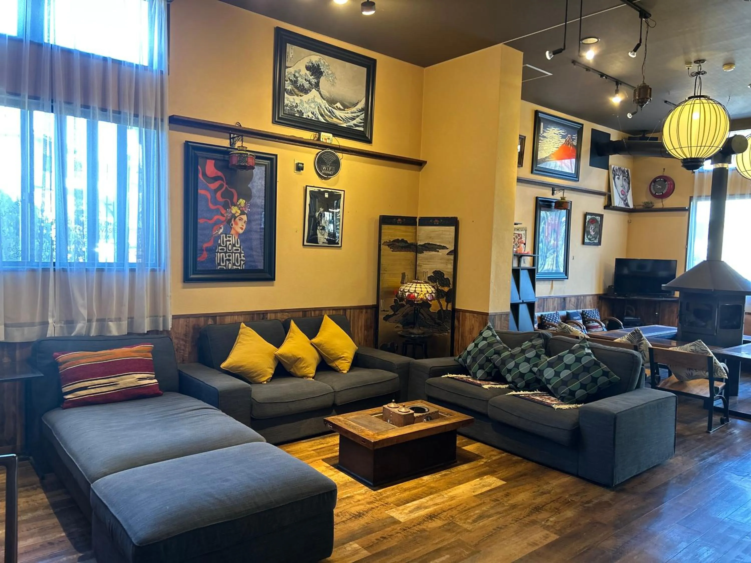 Lobby or reception in Yufuin Tabinokura