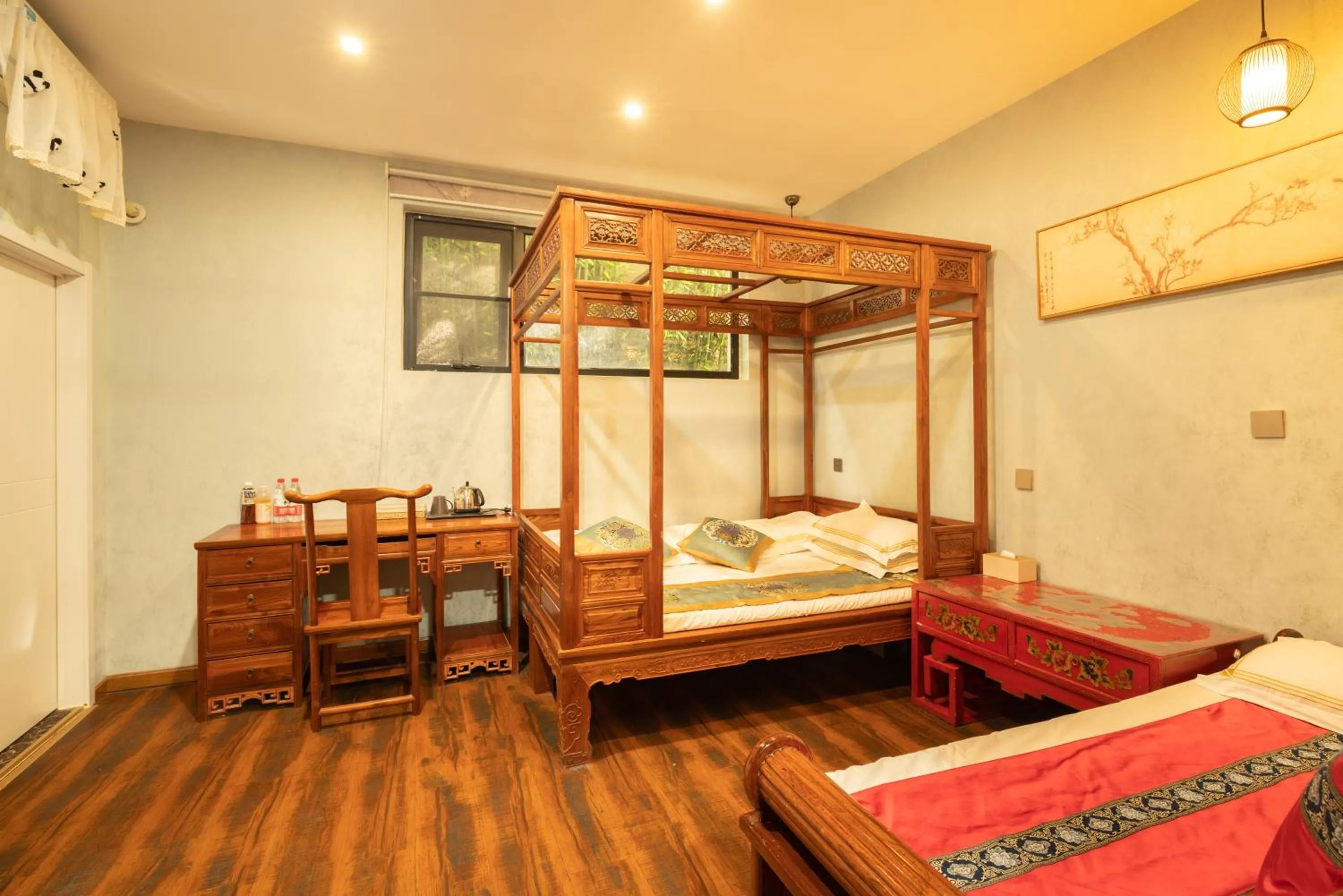 Bed in Beijing Rong Courtyard Boutique Hotel